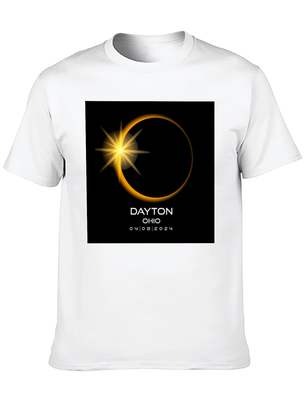 Dayton Ohio Solar Eclipse April 8 2024 T-Shirt
