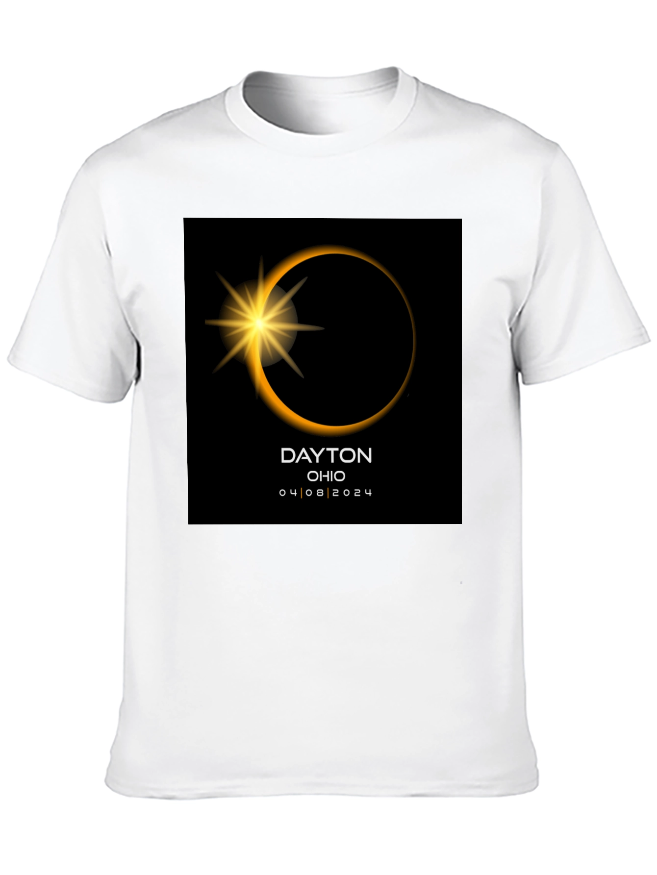 Dayton Ohio Solar Eclipse April 8 2024 T-Shirt