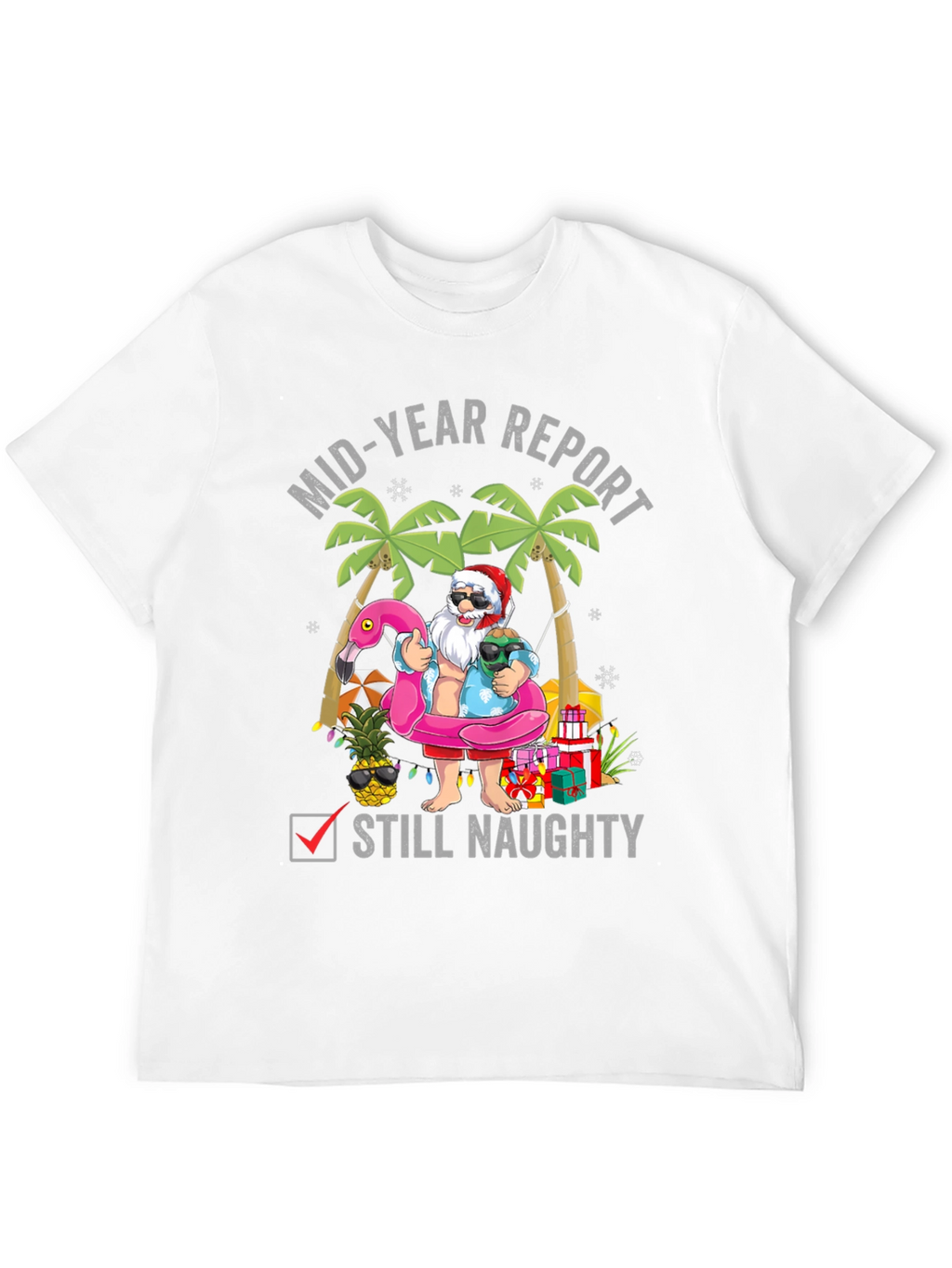Mid-Year Report Still Naughty T-Shirt