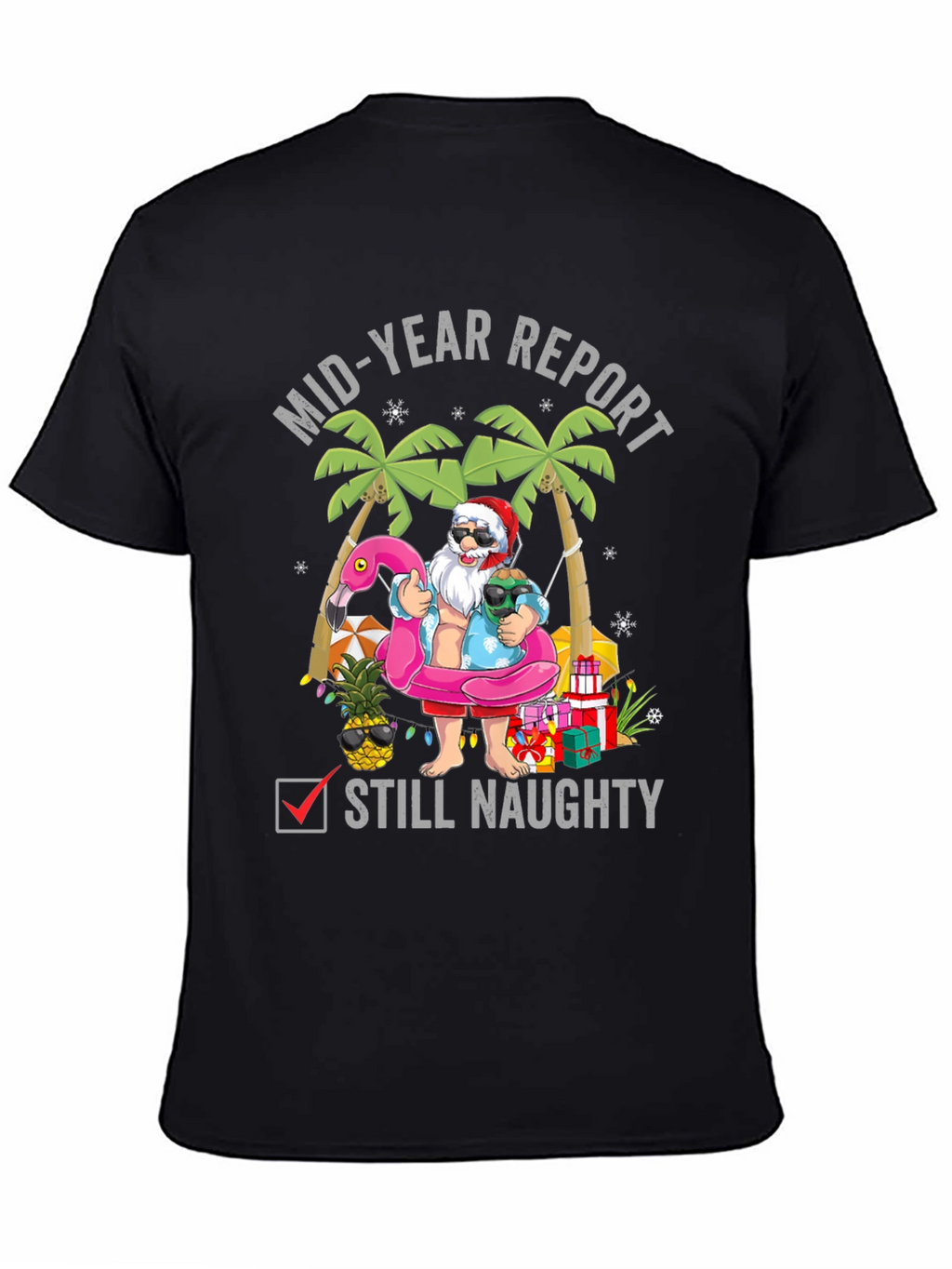 Mid-Year Report Still Naughty T-Shirt