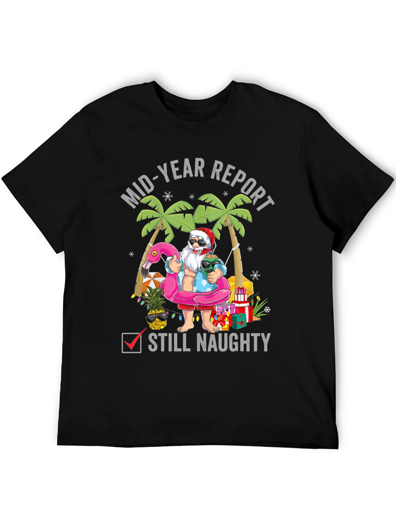 Mid-Year Report Still Naughty T-Shirt