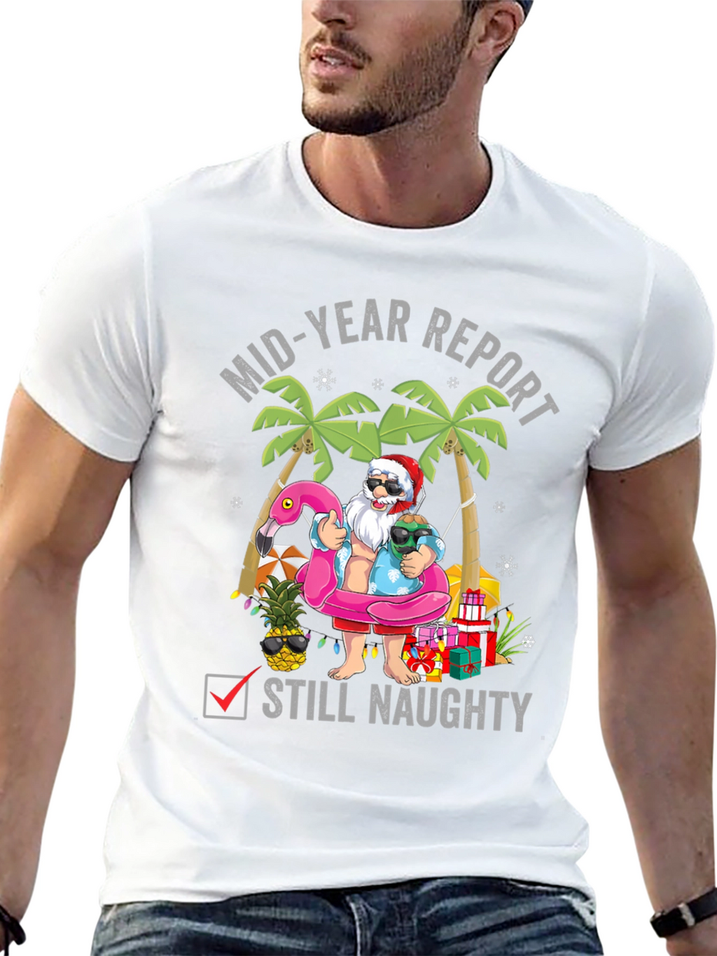 Mid-Year Report Still Naughty T-Shirt