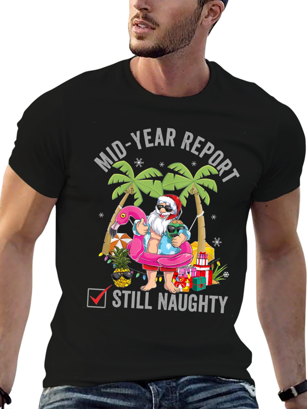 Mid-Year Report Still Naughty T-Shirt