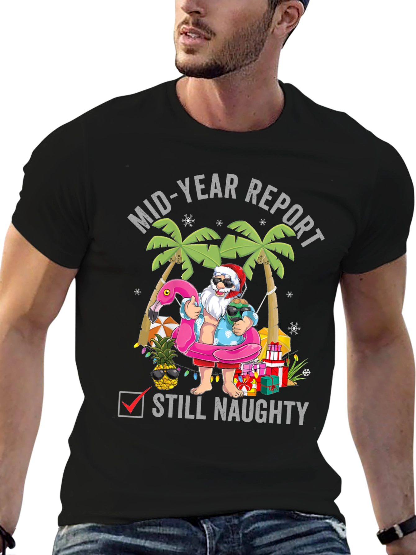 Mid-Year Report Still Naughty T-Shirt