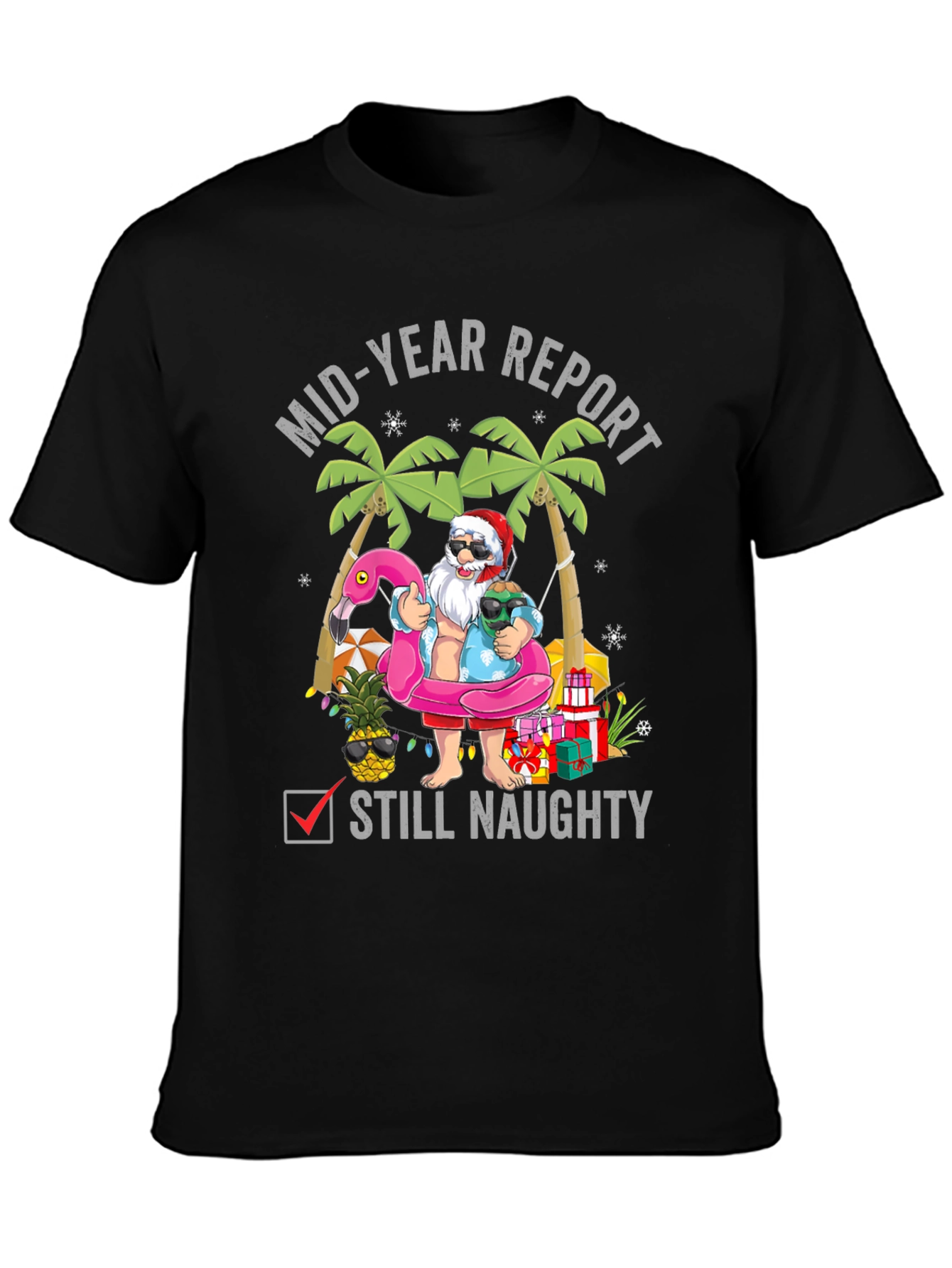Mid-Year Report Still Naughty T-Shirt