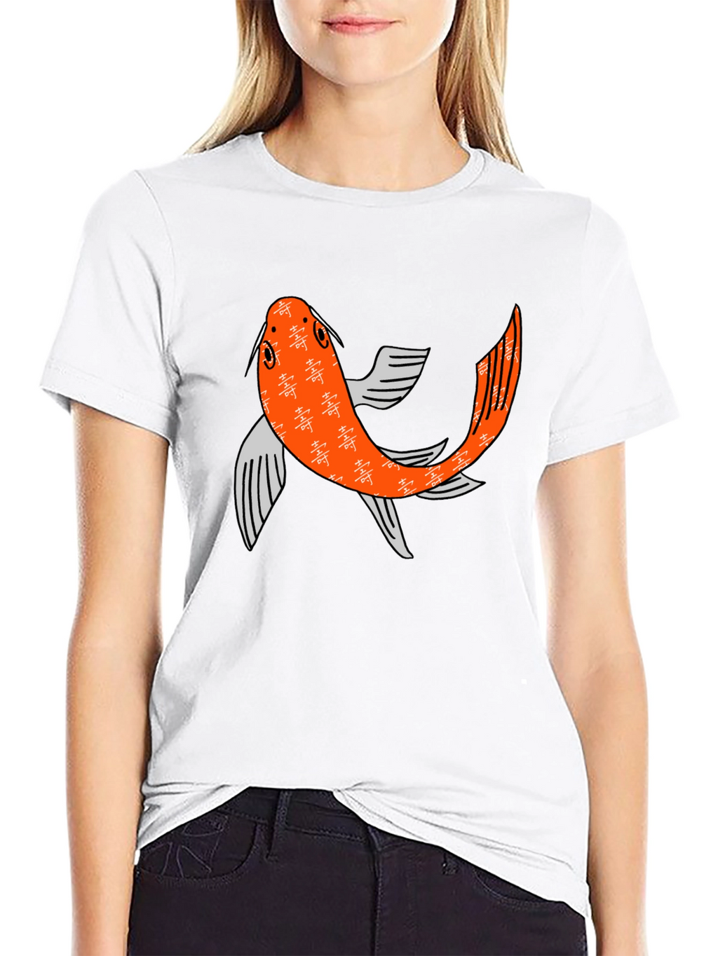 Koi Fish Graphic T-Shirt