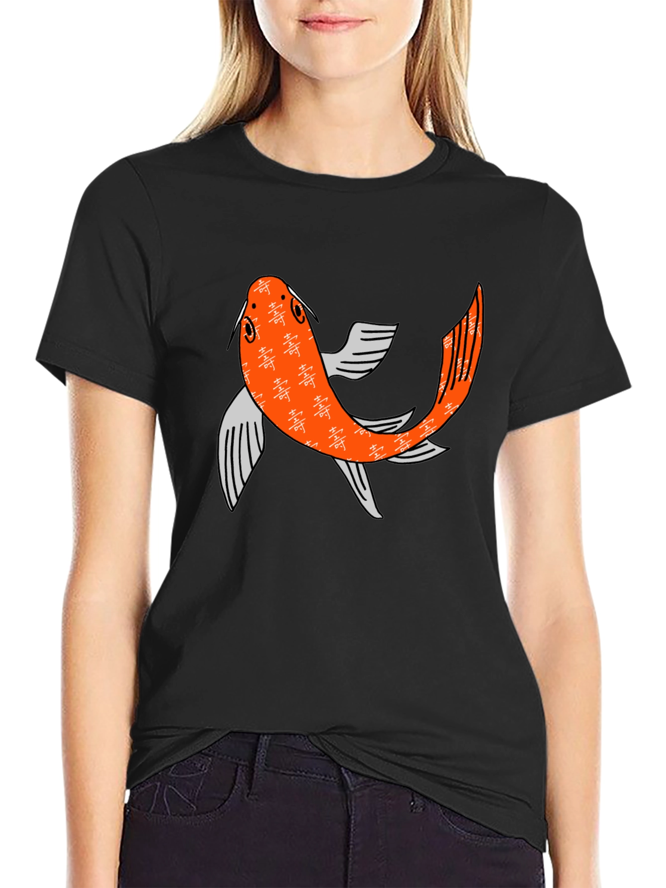 Koi Fish Graphic T-Shirt