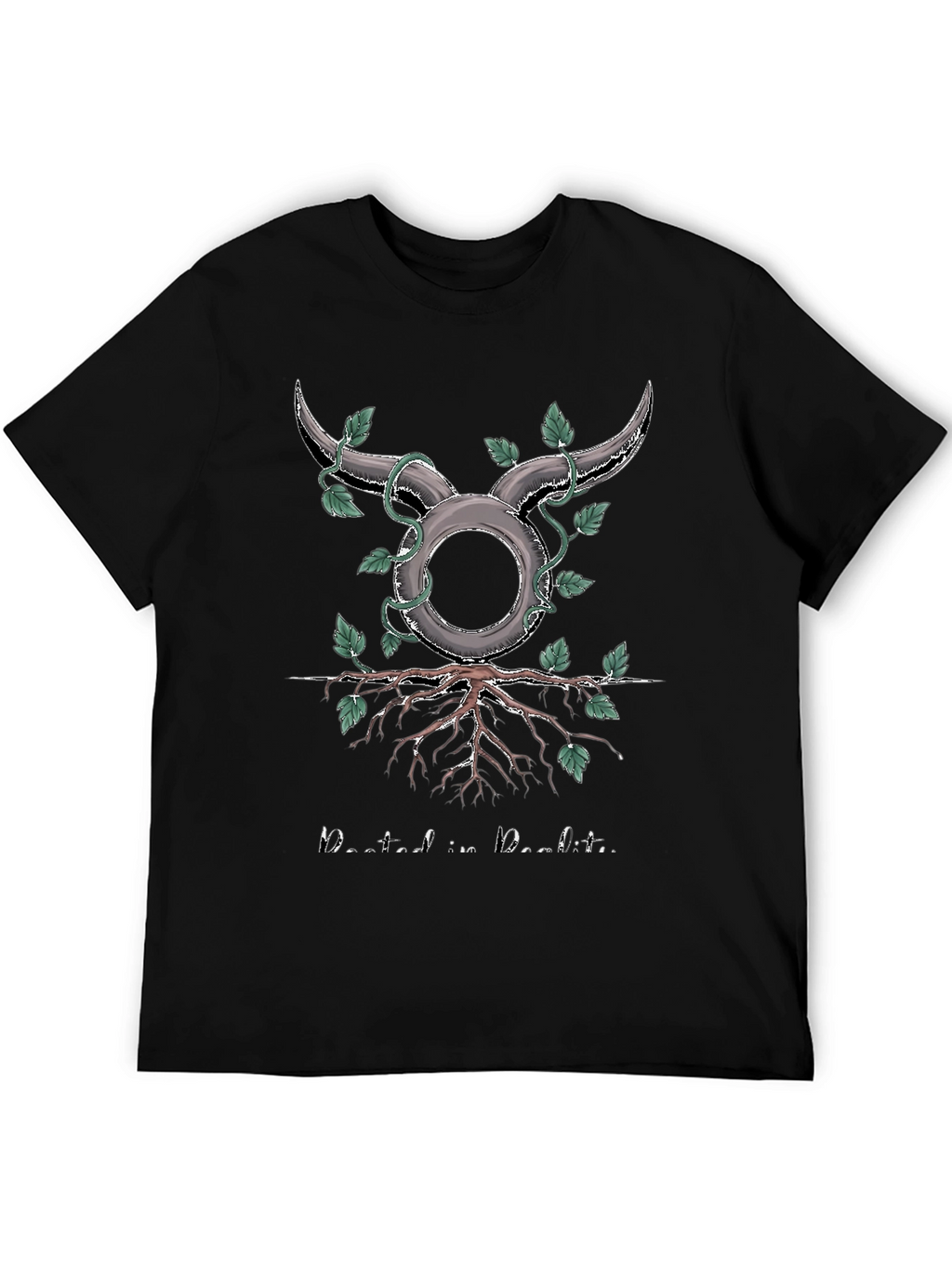 Taurus Zodiac Rooted T-Shirt