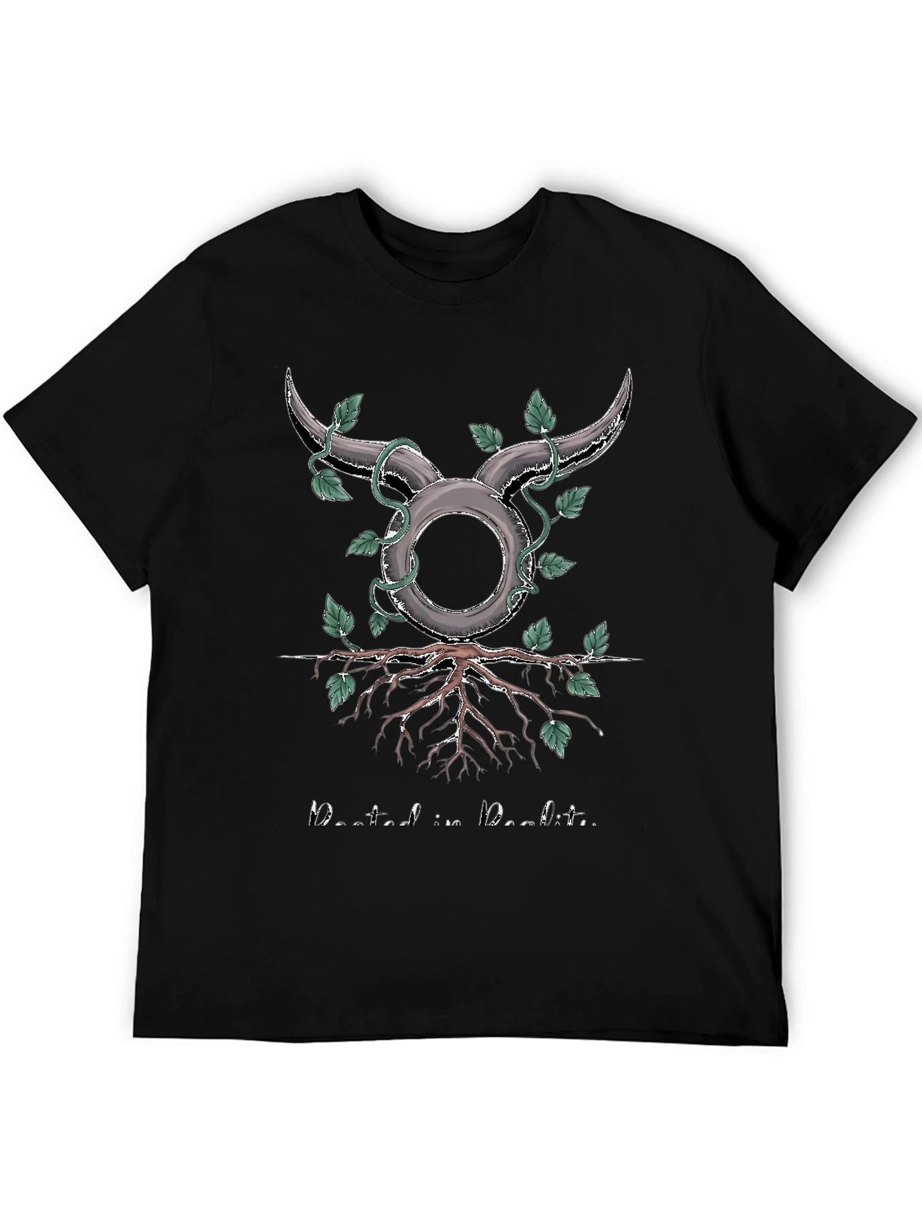 Taurus Zodiac Rooted T-Shirt