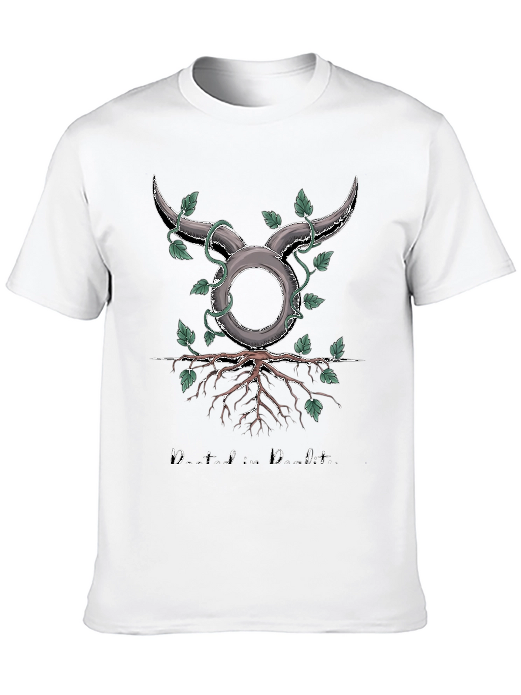 Taurus Zodiac Rooted T-Shirt