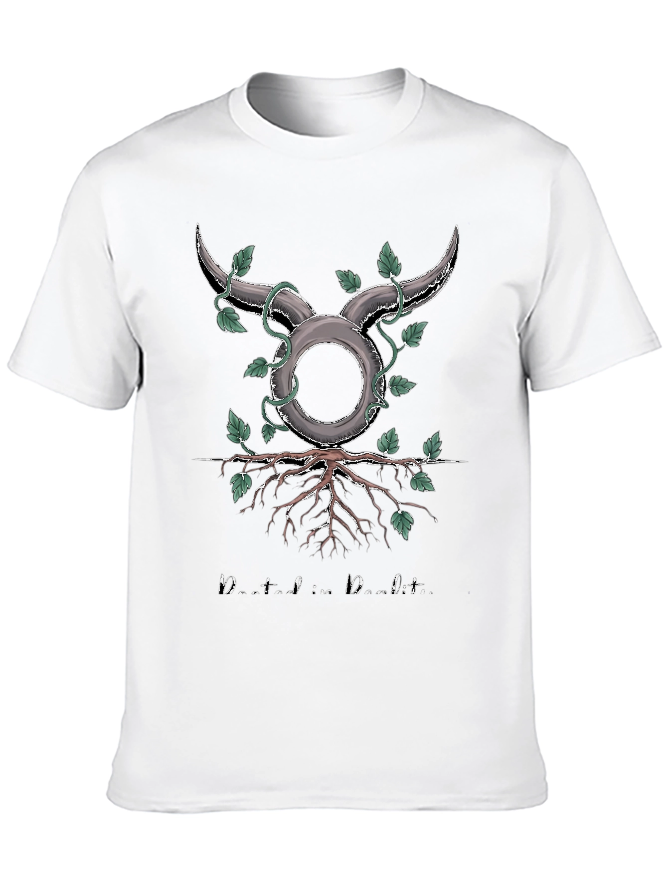 Taurus Zodiac Rooted T-Shirt