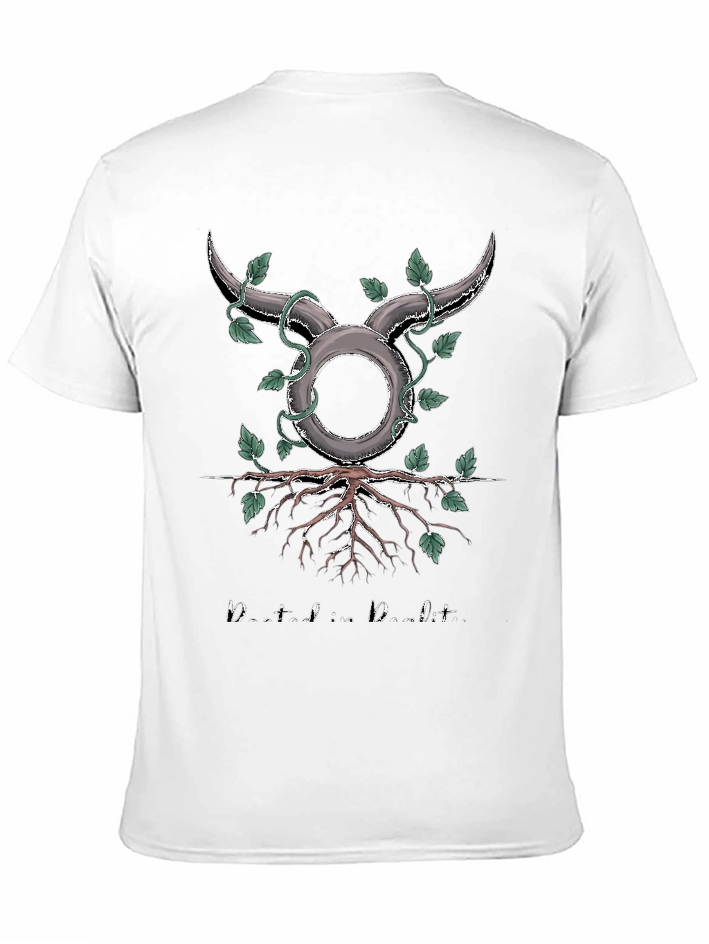 Taurus Zodiac Rooted T-Shirt