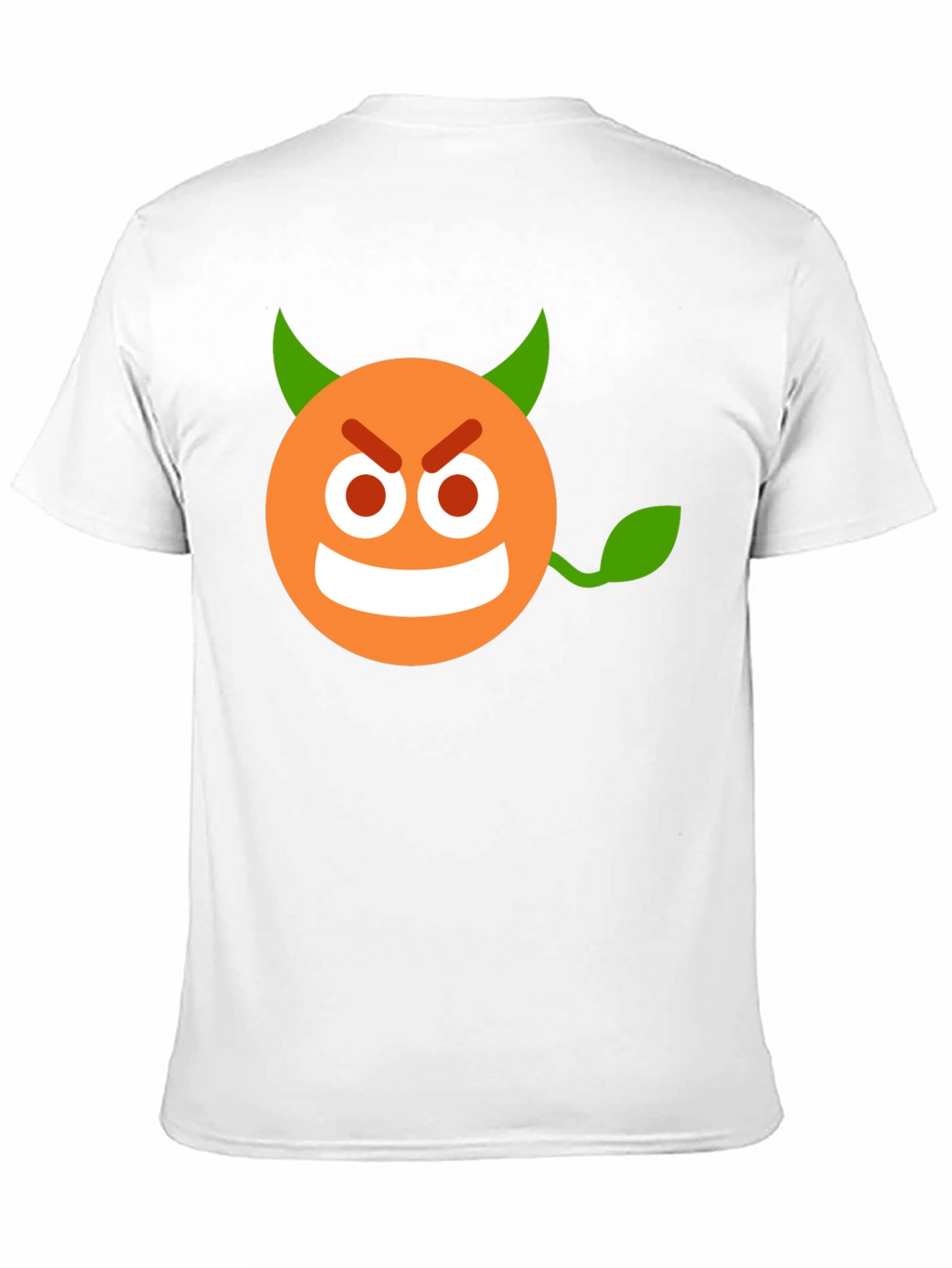 Devil Emoji Graphic Black T-Shirt