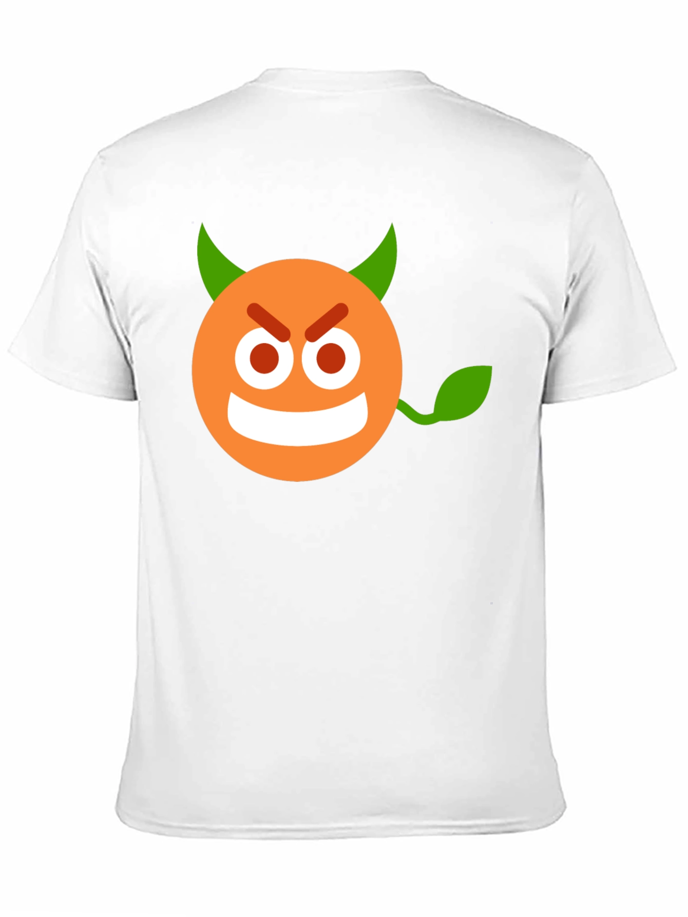 Devil Emoji Graphic Black T-Shirt