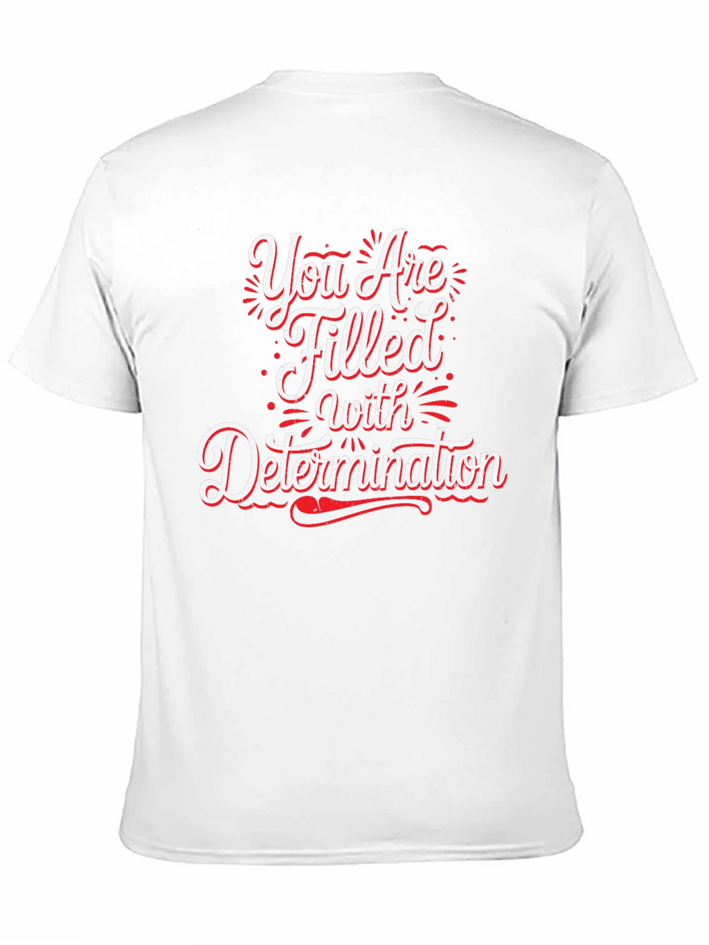 Determination Graphic Black T-Shirt