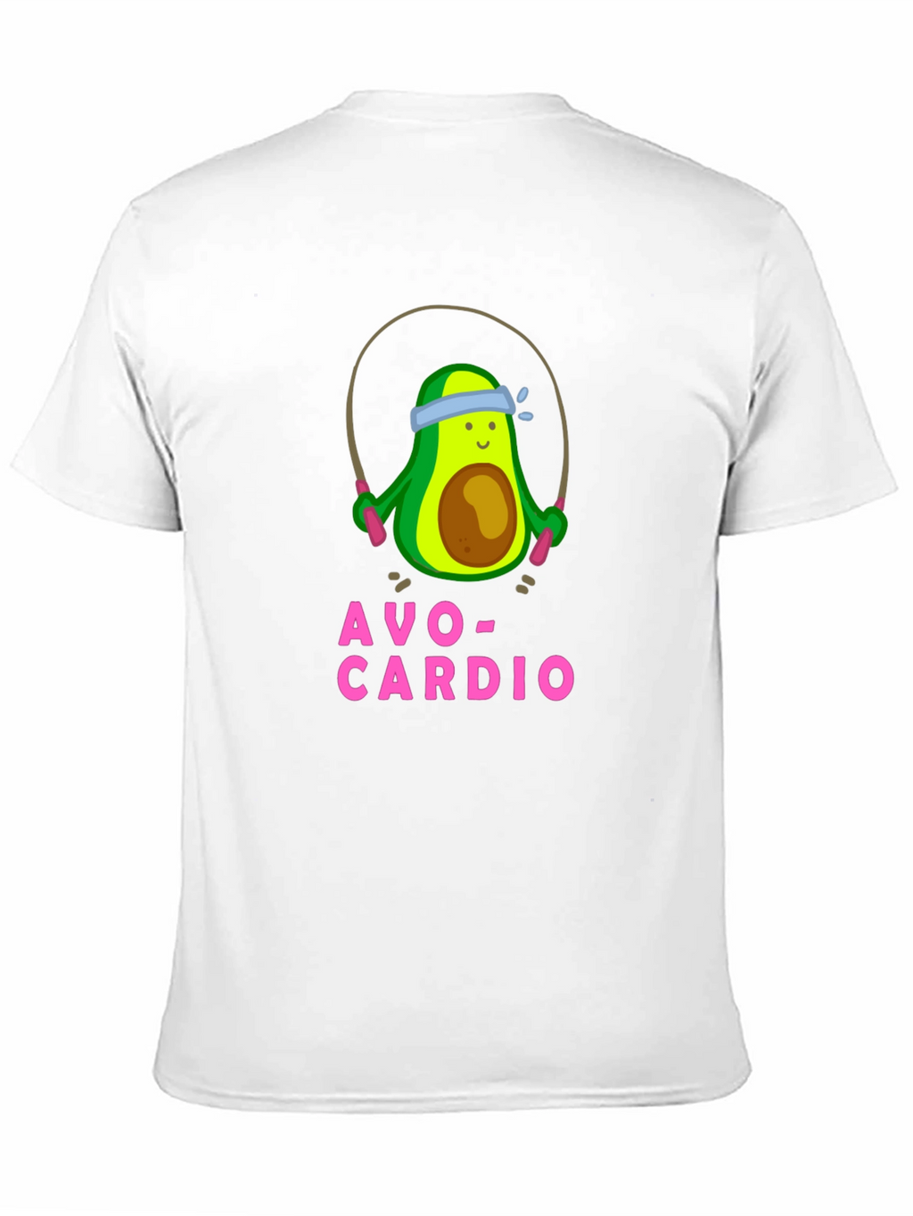 Avo-Cardio Funny Avocado Workout T-Shirt