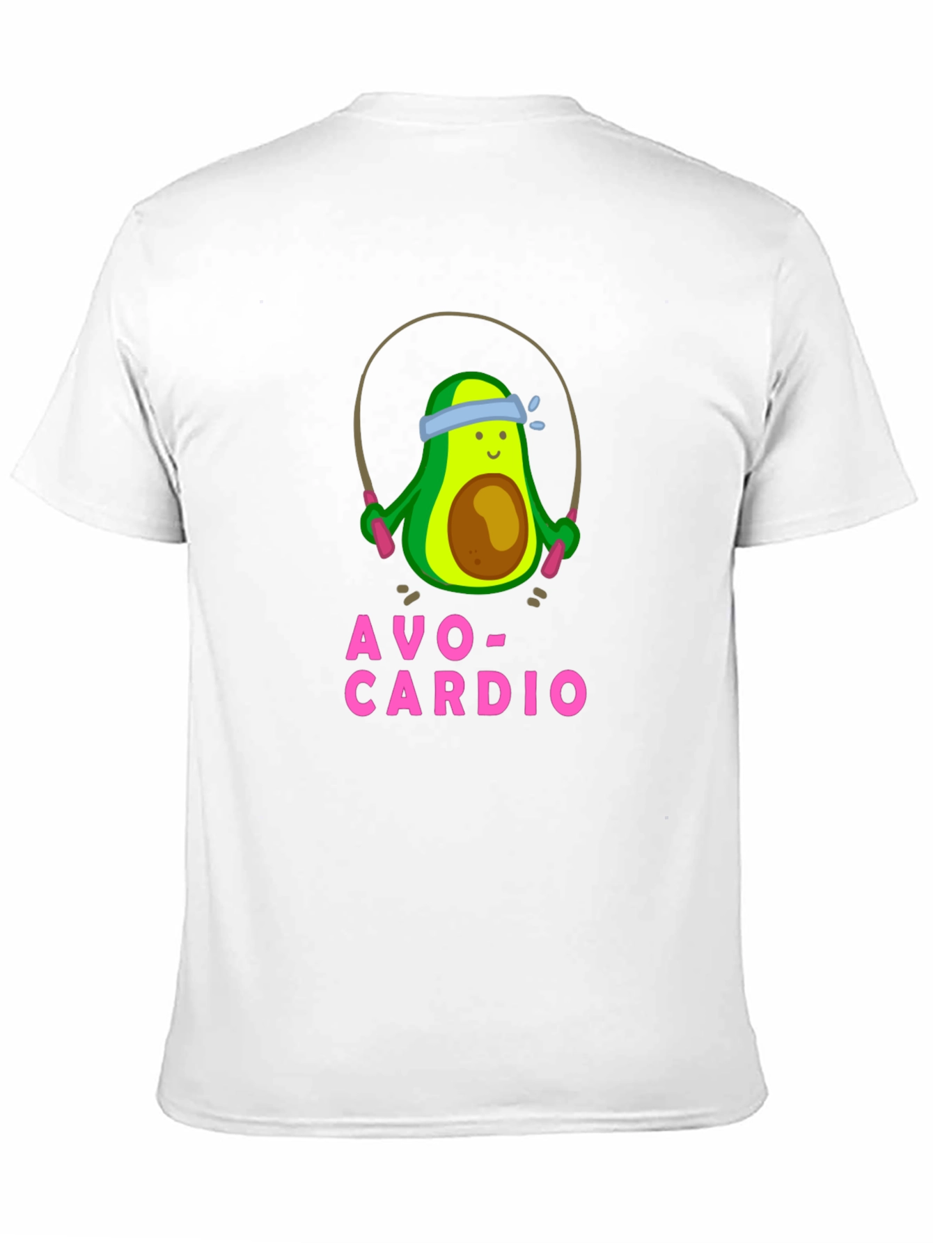 Avo-Cardio Funny Avocado Workout T-Shirt