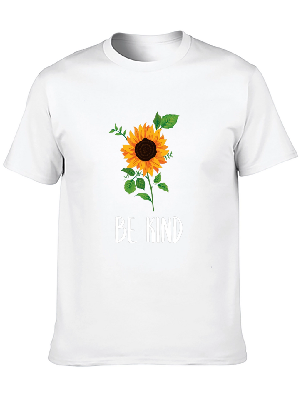 Sunflower Graphic Tee - Be Kind Shirt
