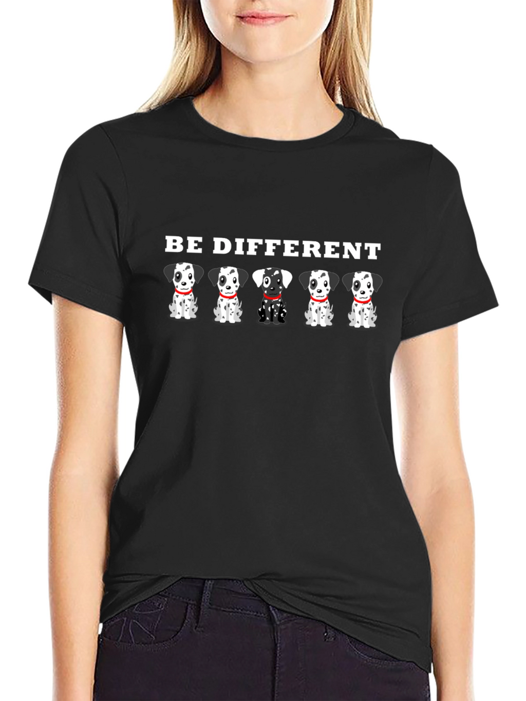 Be Different Dalmatian Graphic Tee