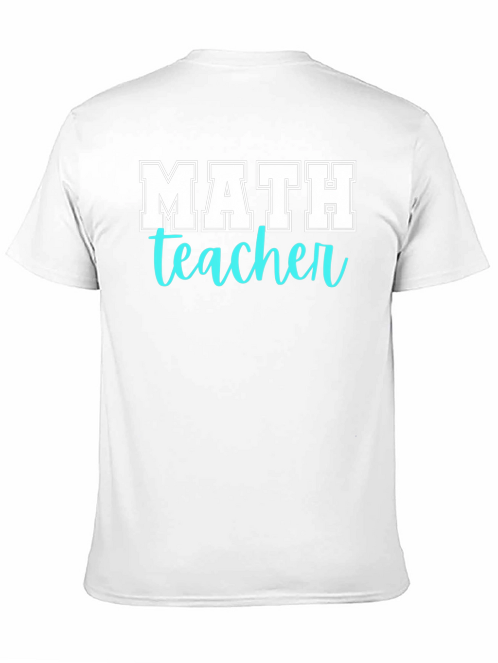 Math Teacher T-Shirt - Black