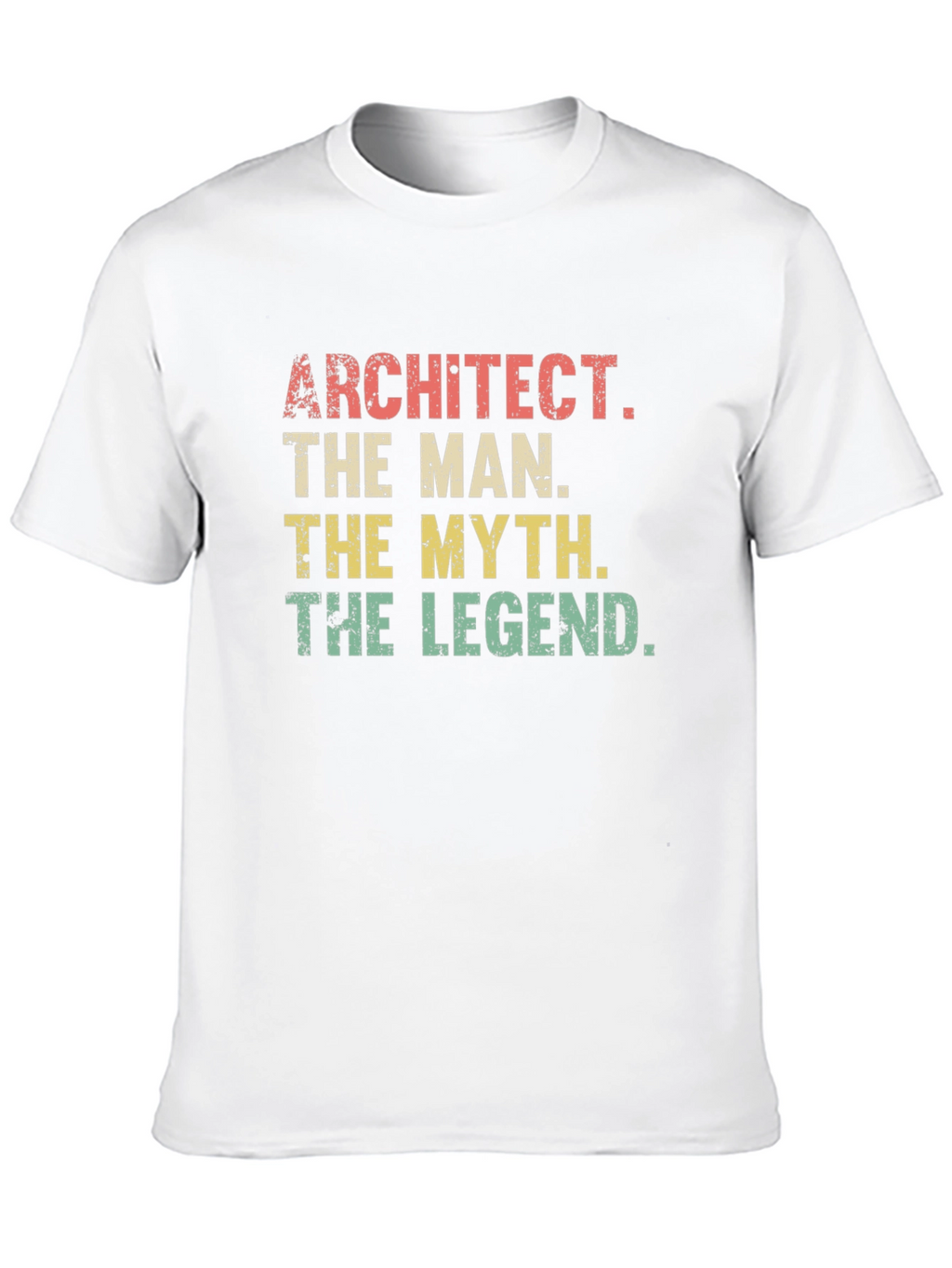 Architect Legend T-Shirt: The Man The Myth