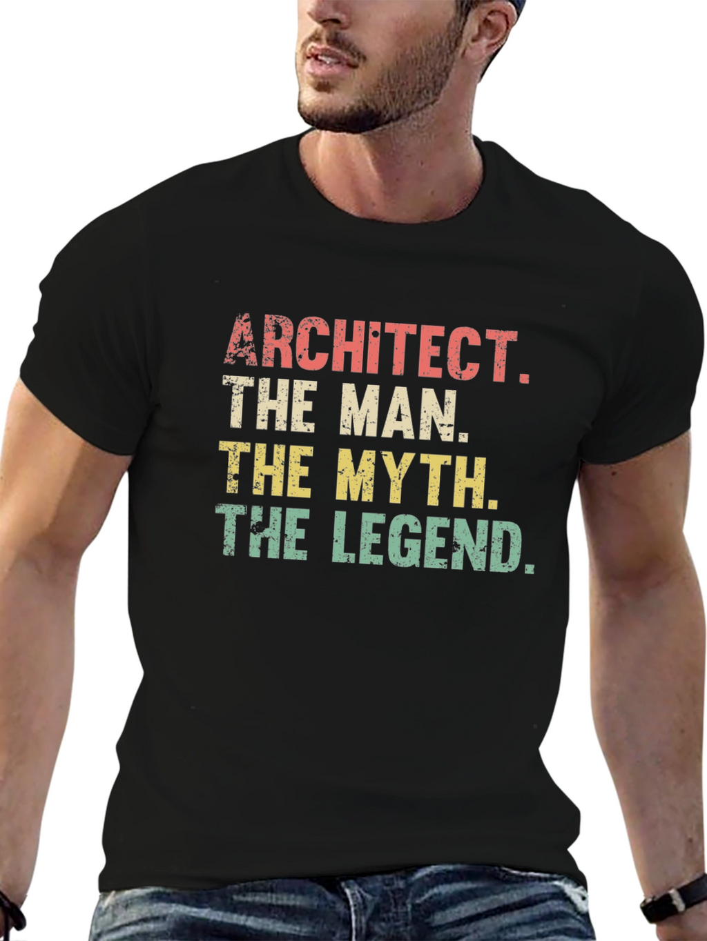 Architect Legend T-Shirt: The Man The Myth