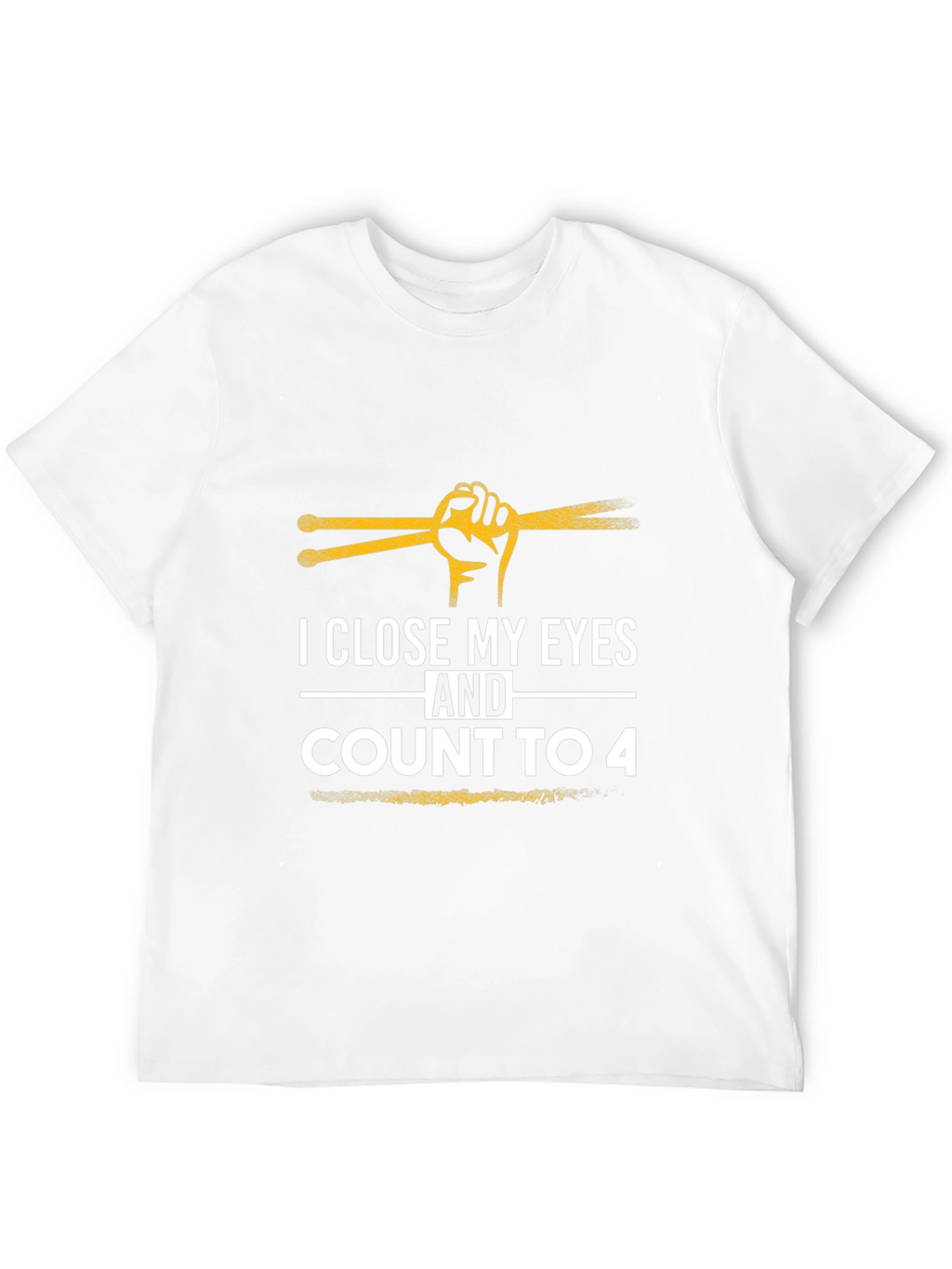 I Close My Eyes Drummer T-Shirt