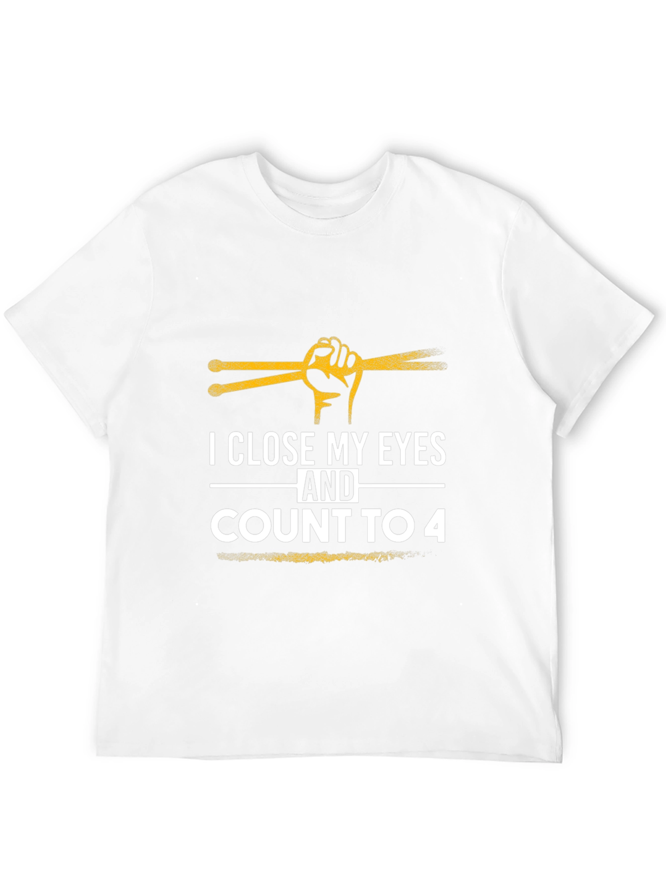 I Close My Eyes Drummer T-Shirt