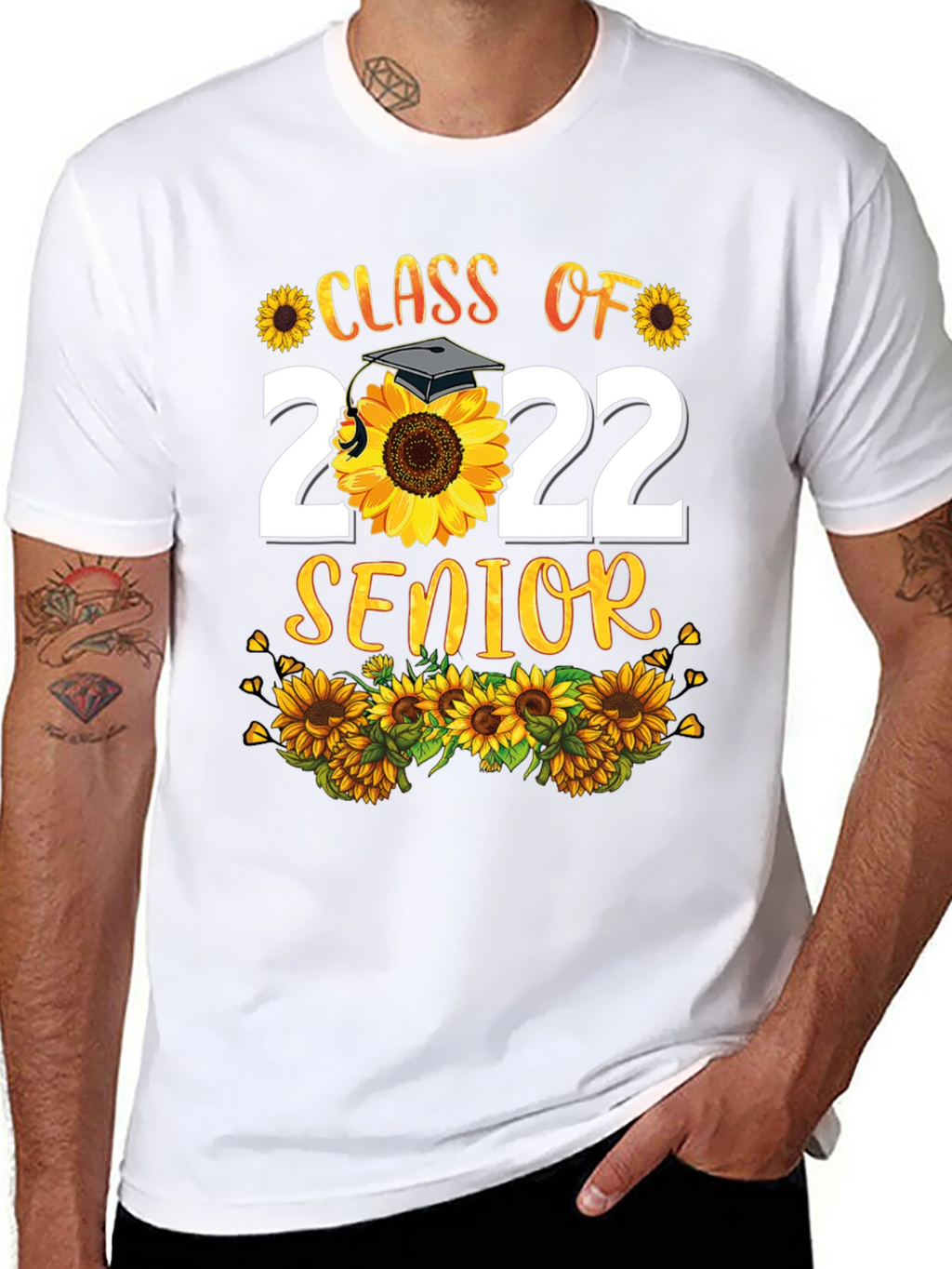 Class of 2022 Senior Sunflower T-Shirt