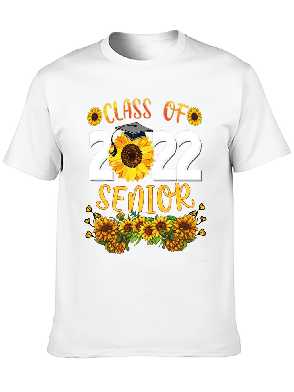 Class of 2022 Senior Sunflower T-Shirt