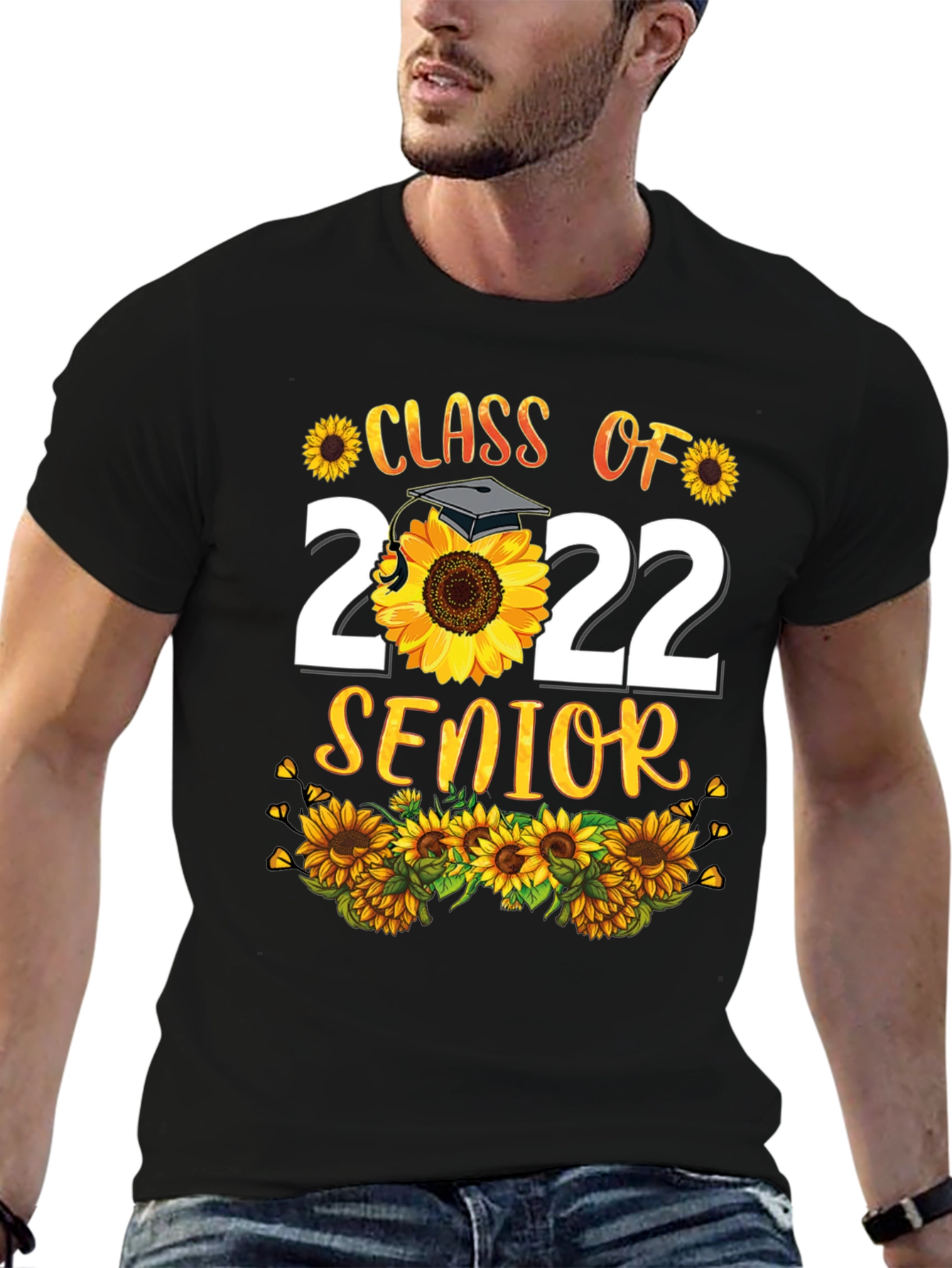 Class of 2022 Senior Sunflower T-Shirt