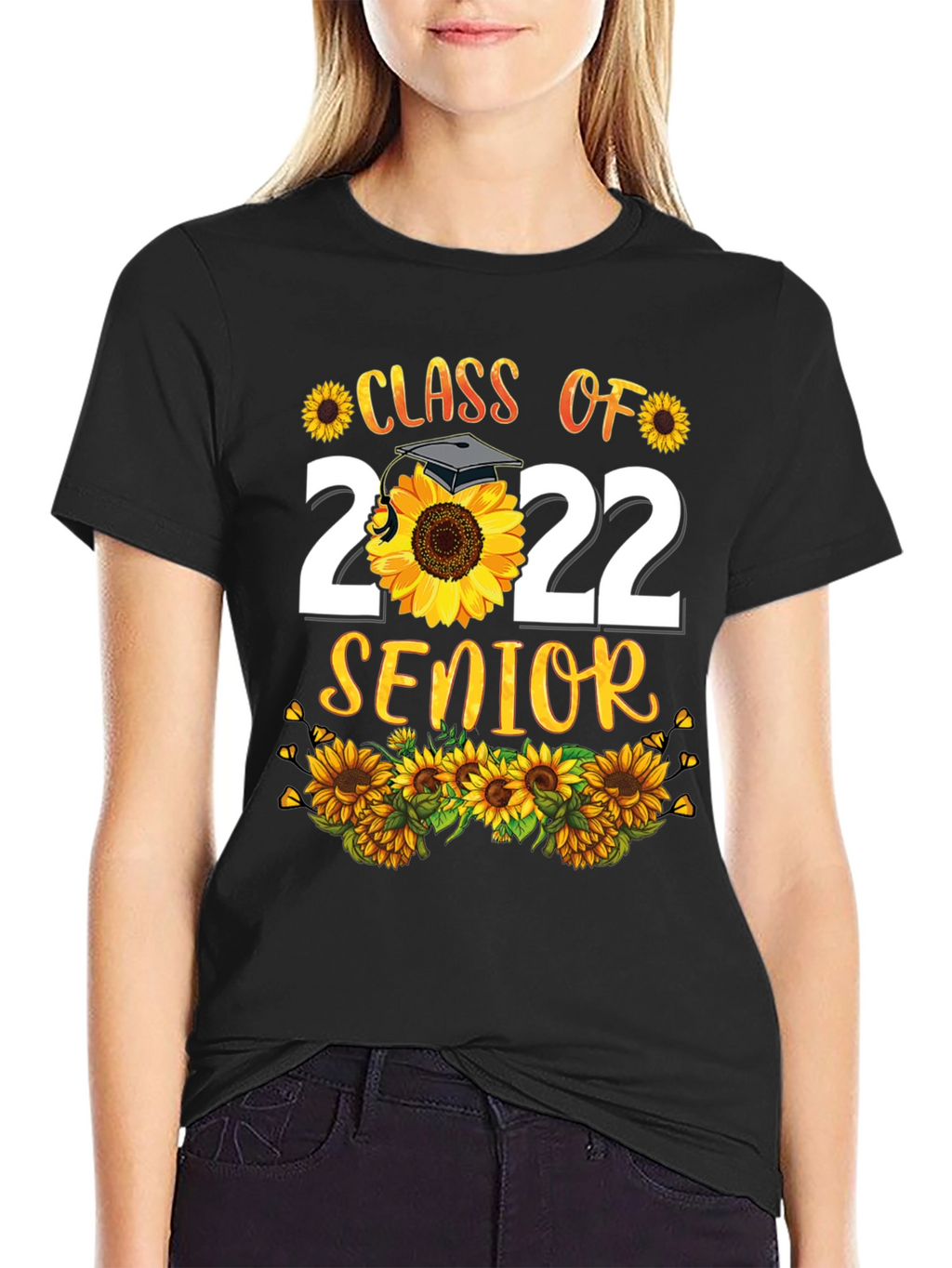 Class of 2022 Senior Sunflower T-Shirt