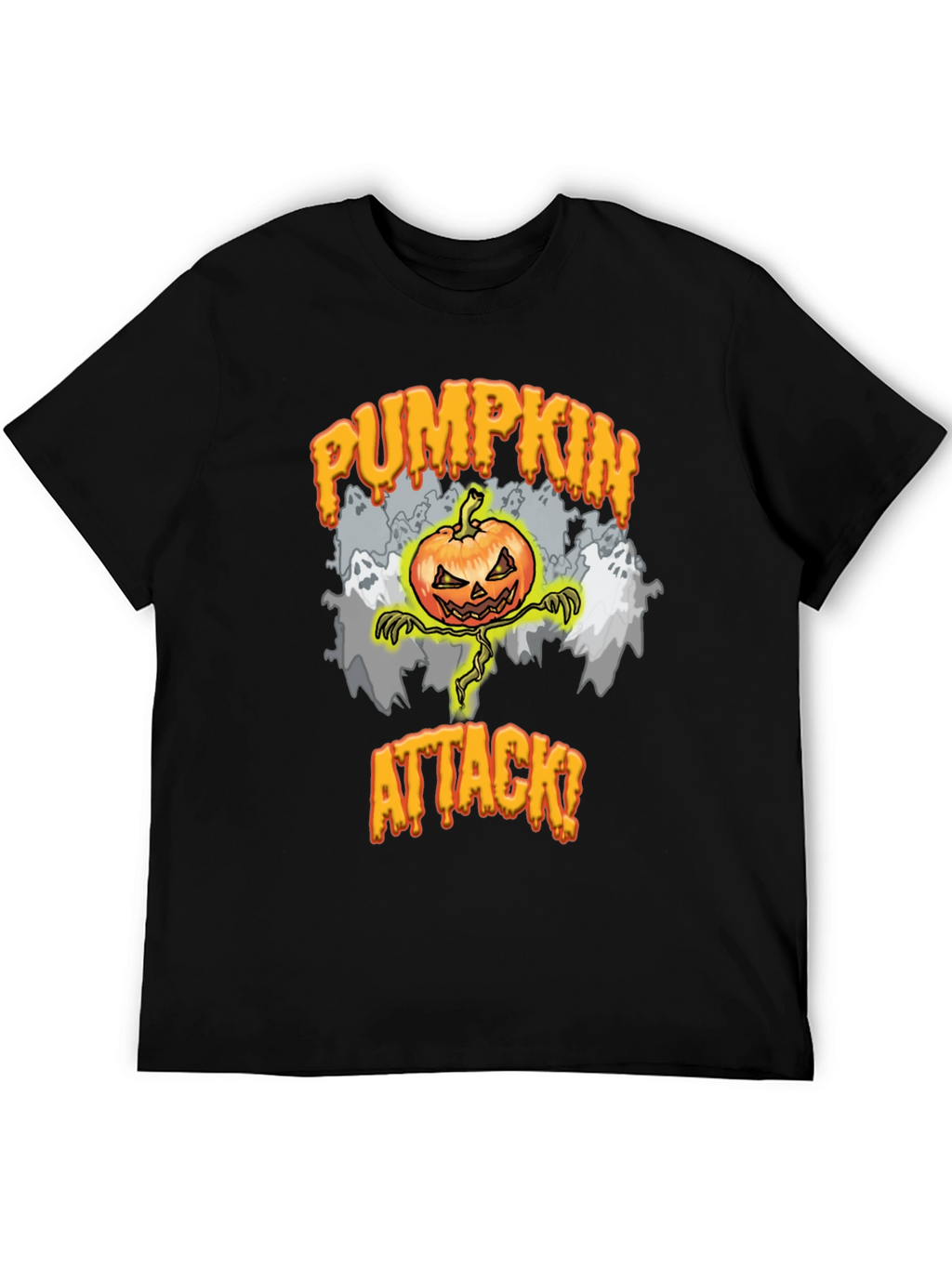 Pumpkin Attack Halloween T-Shirt