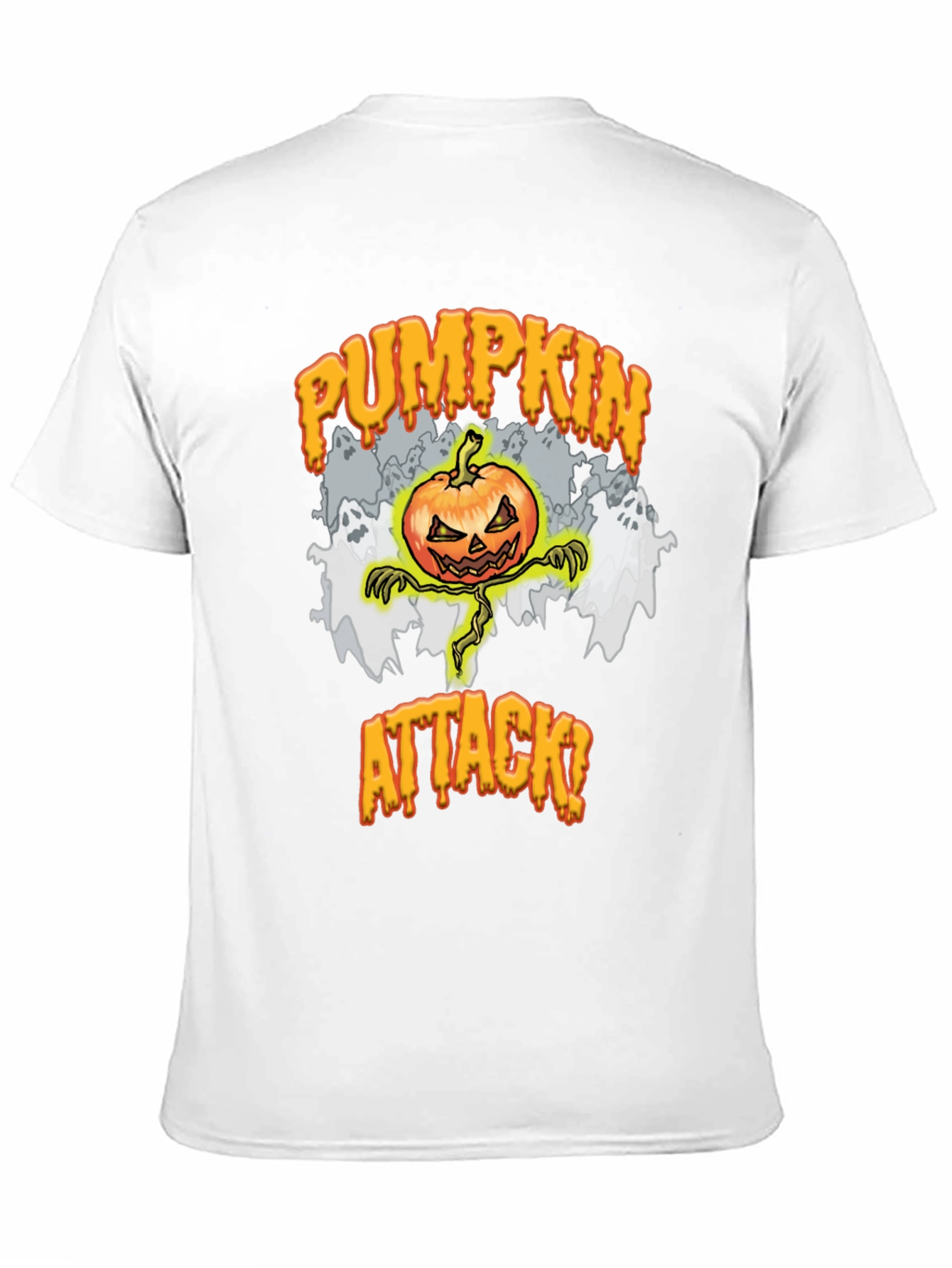 Pumpkin Attack Halloween T-Shirt