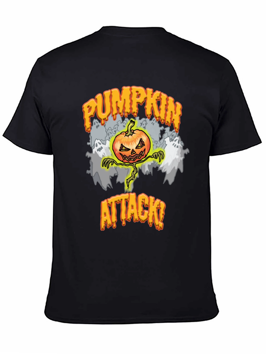 Pumpkin Attack Halloween T-Shirt