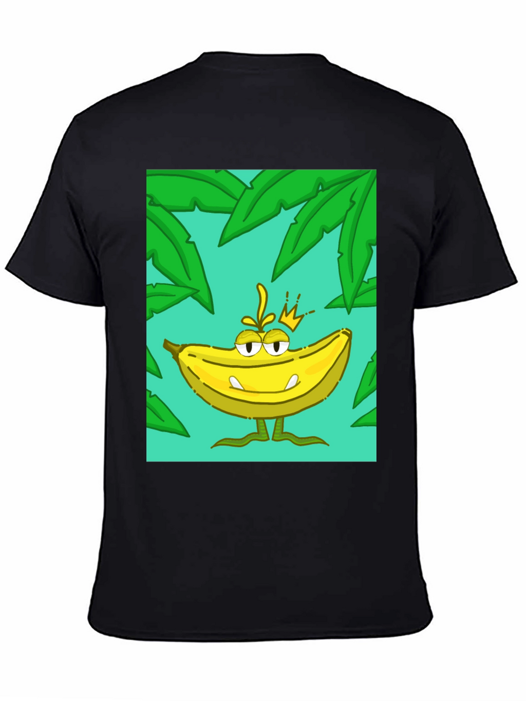 Banana King Graphic T-Shirt - Tropical Design