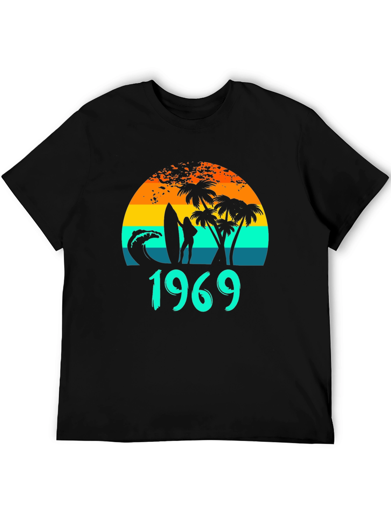 Vintage 1969 Surfer T-Shirt - Retro Style