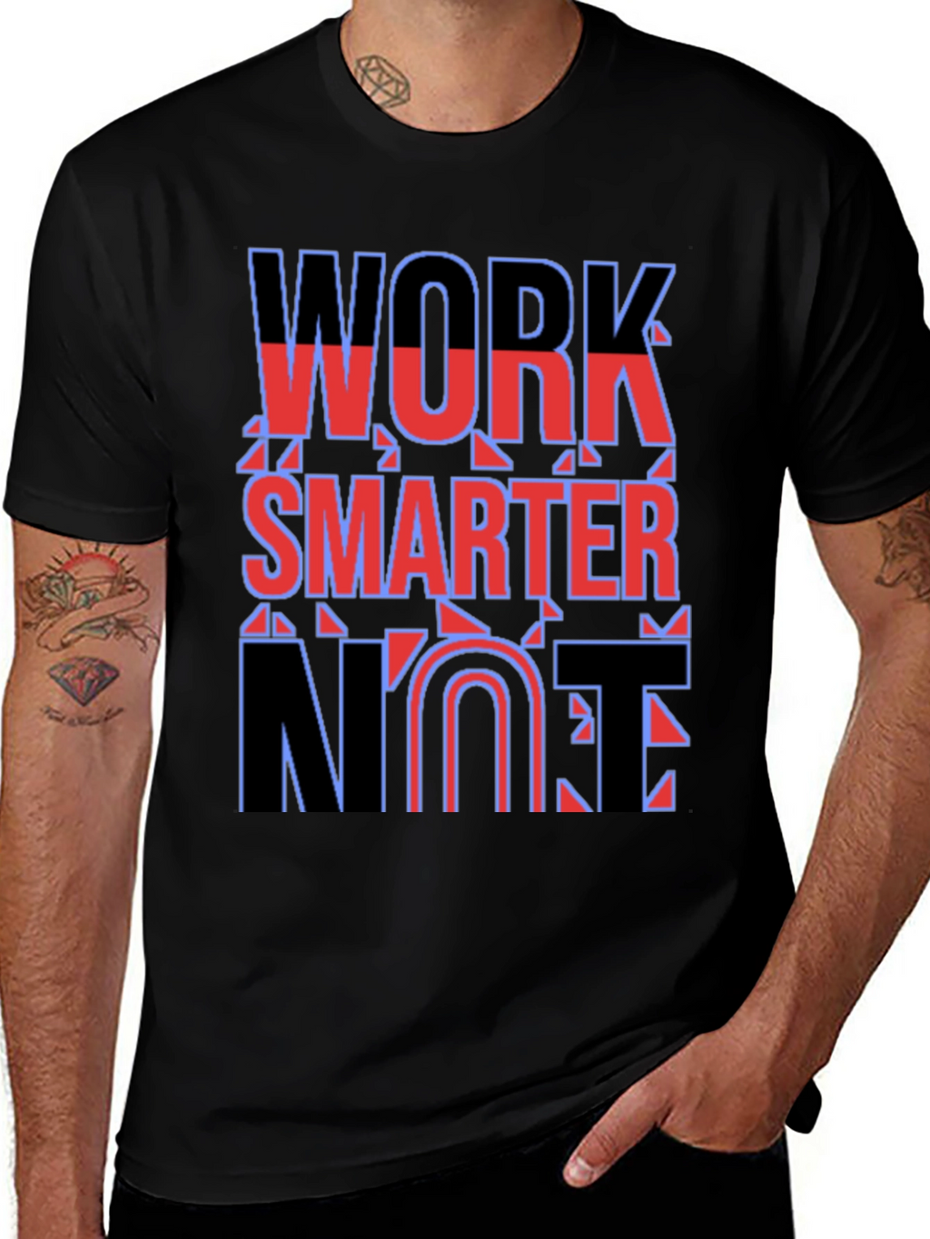 Work Smarter Not Fun T-Shirt