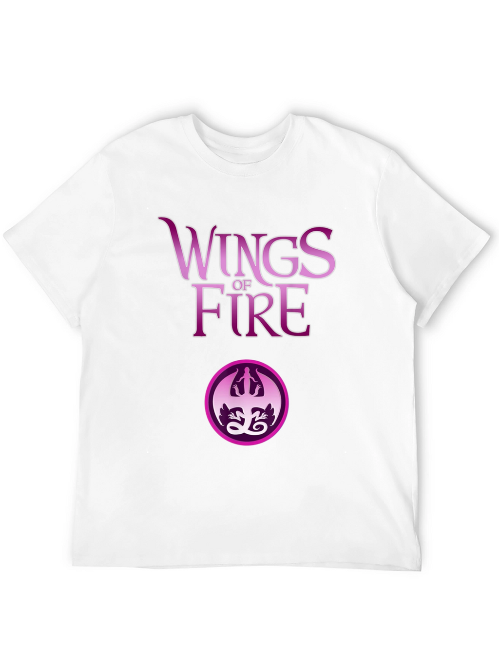 Wings of Fire Graphic Tee - Black Cotton Blend