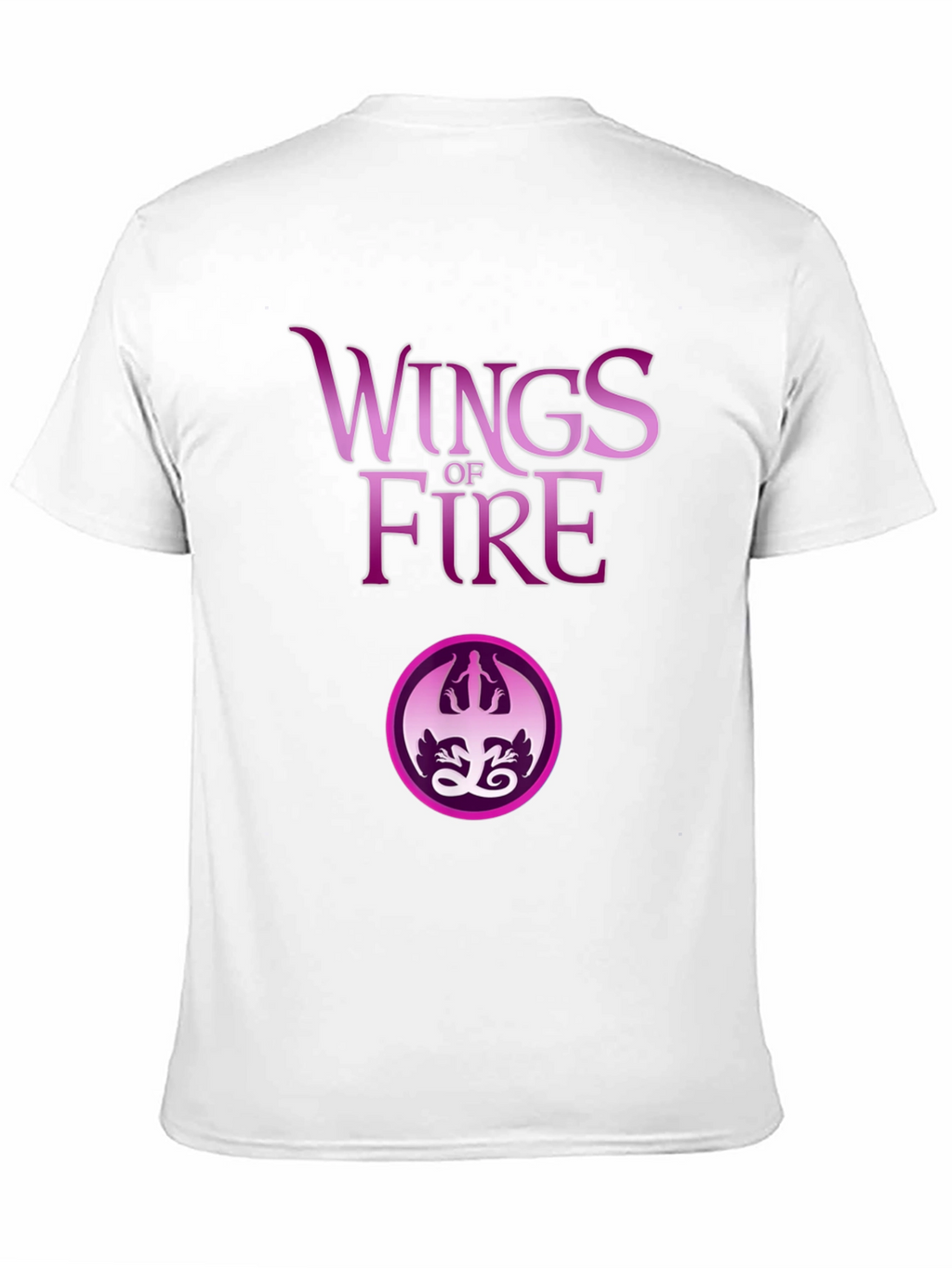 Wings of Fire Graphic Tee - Black Cotton Blend