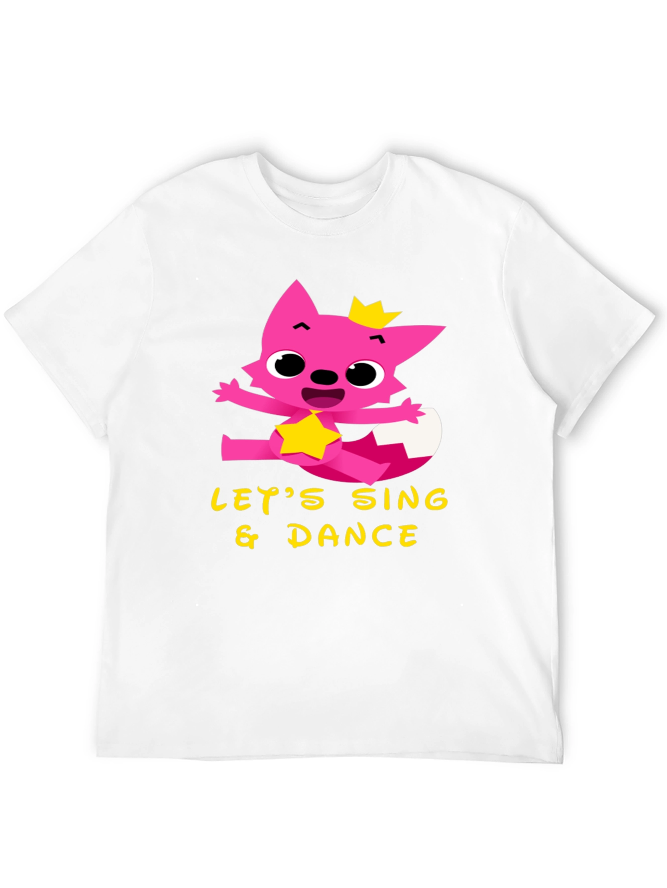 Lets Sing & Dance Tee - Pink Fox Design
