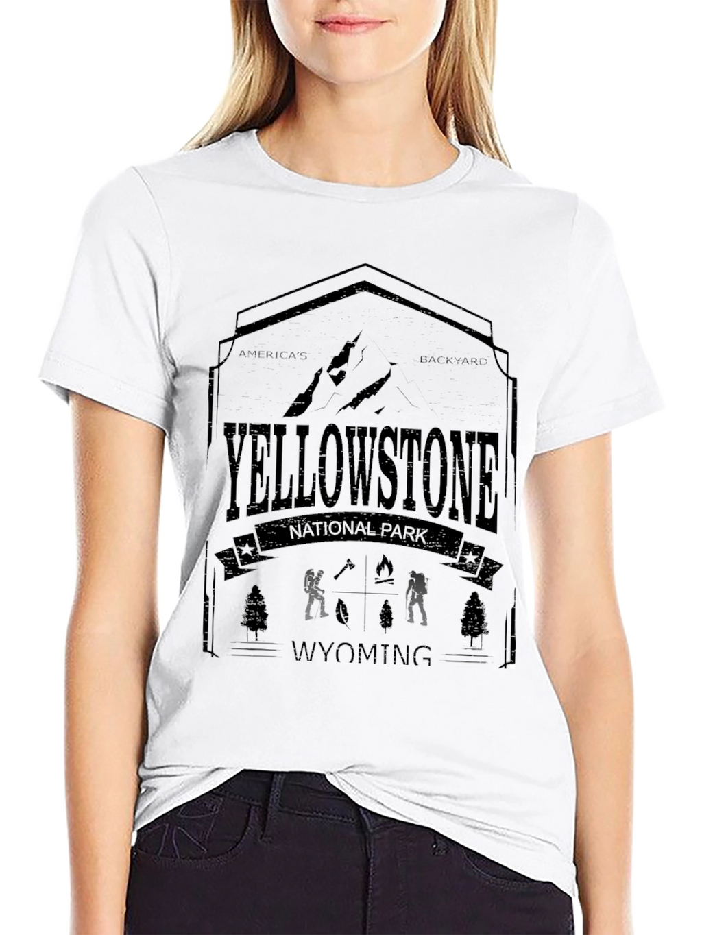 Yellowstone National Park Graphic T-Shirt