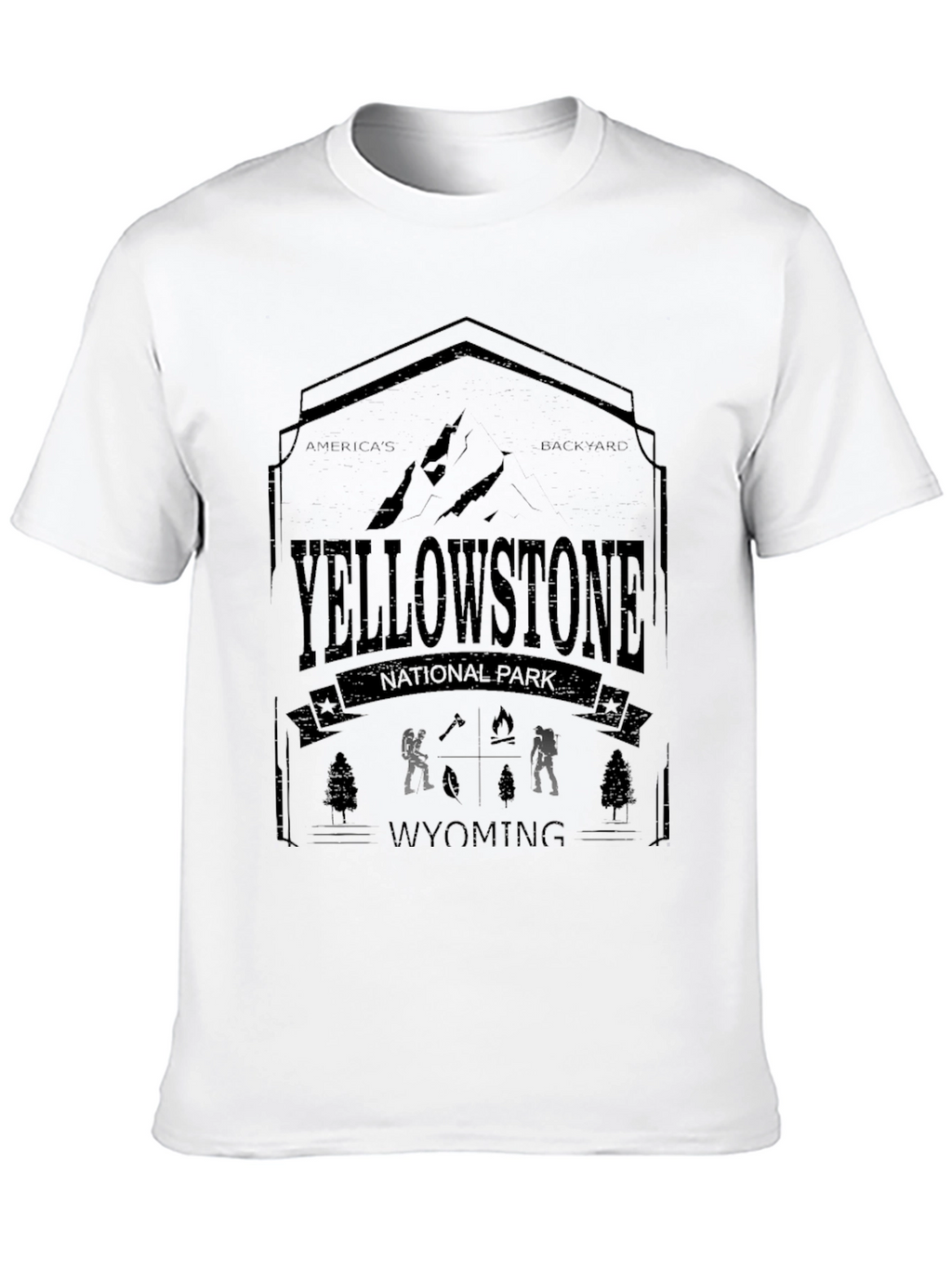 Yellowstone National Park Graphic T-Shirt