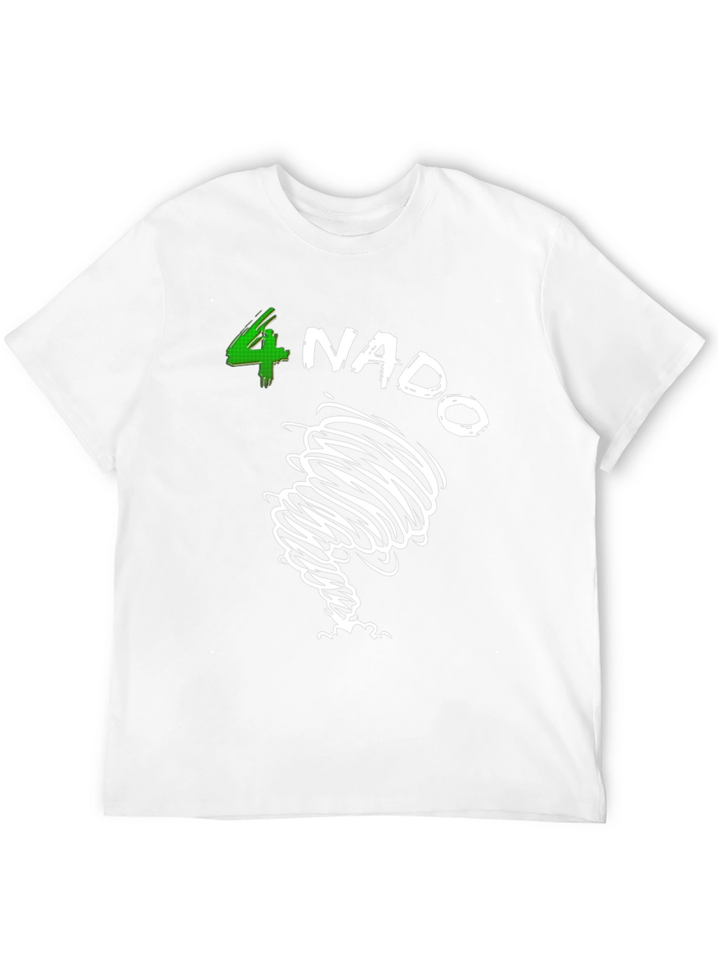 4 Nado Tornado Graphic Black T-Shirt