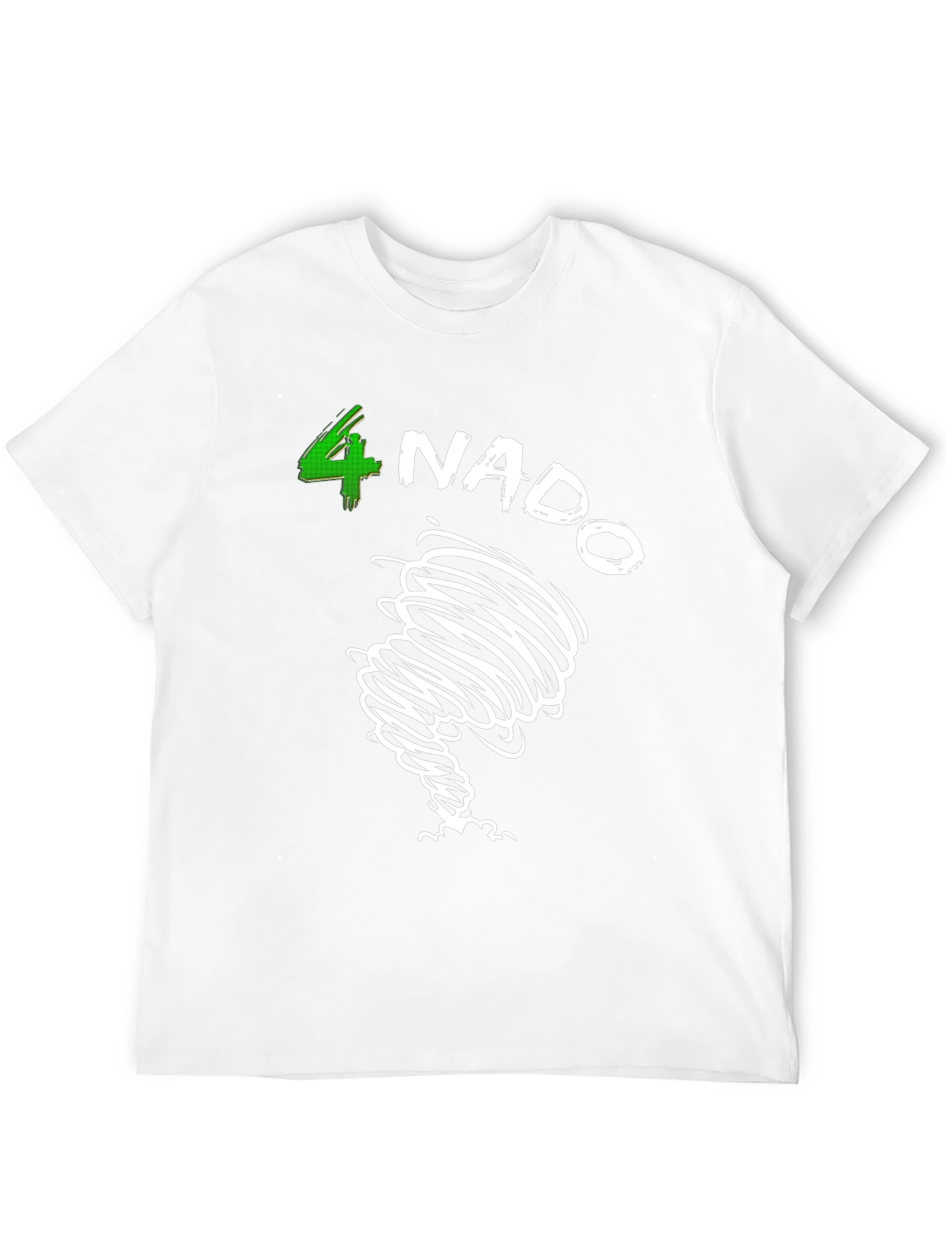 4 Nado Tornado Graphic Black T-Shirt