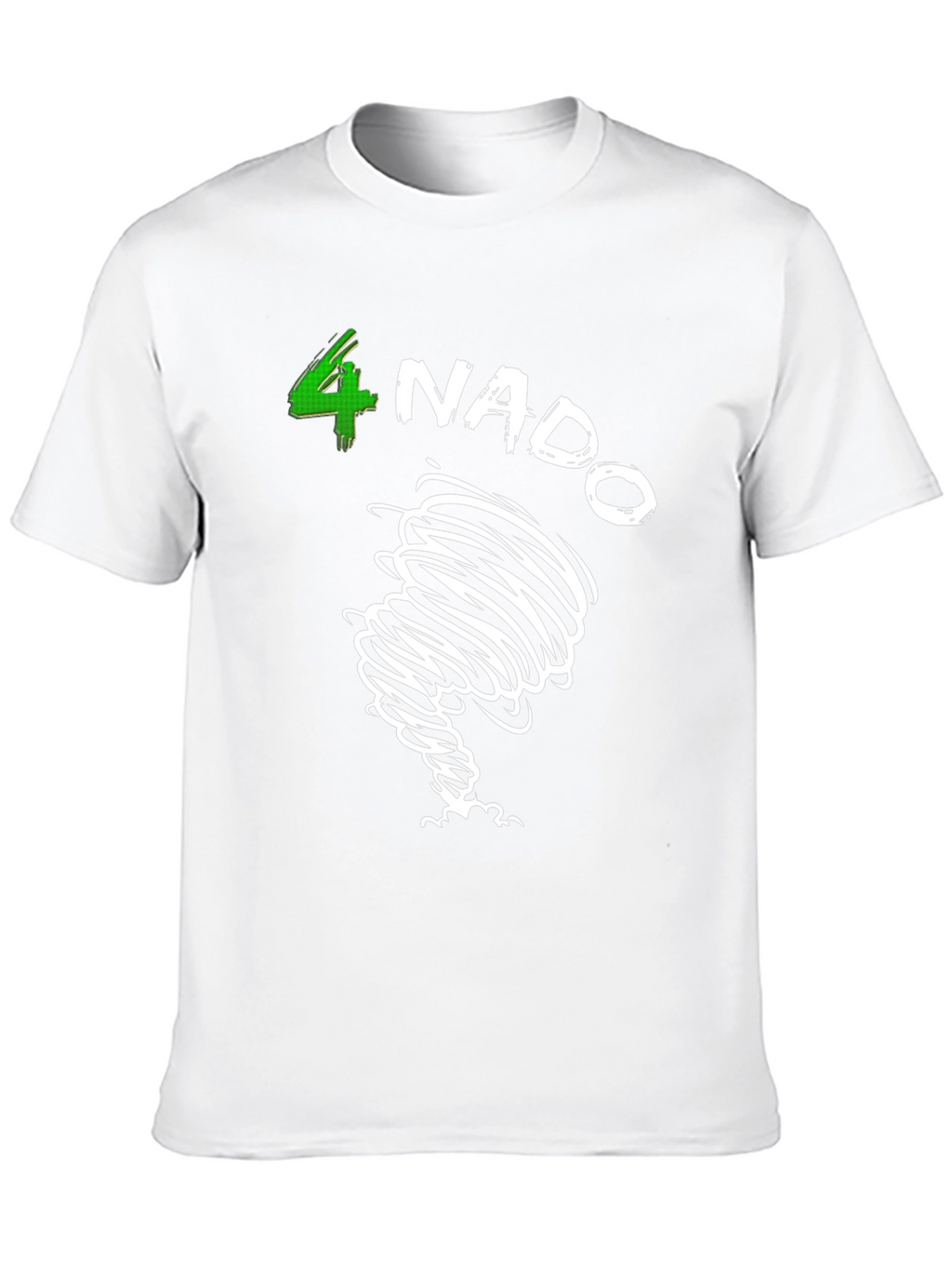 4 Nado Tornado Graphic Black T-Shirt