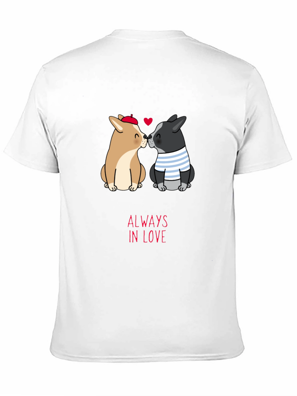 Always In Love Pet Cartoon Graphic Tee