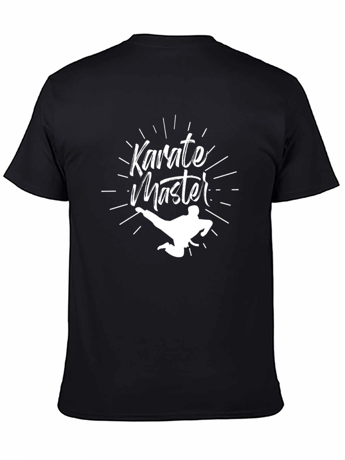 Karate Master Black T-Shirt Martial Arts Gift