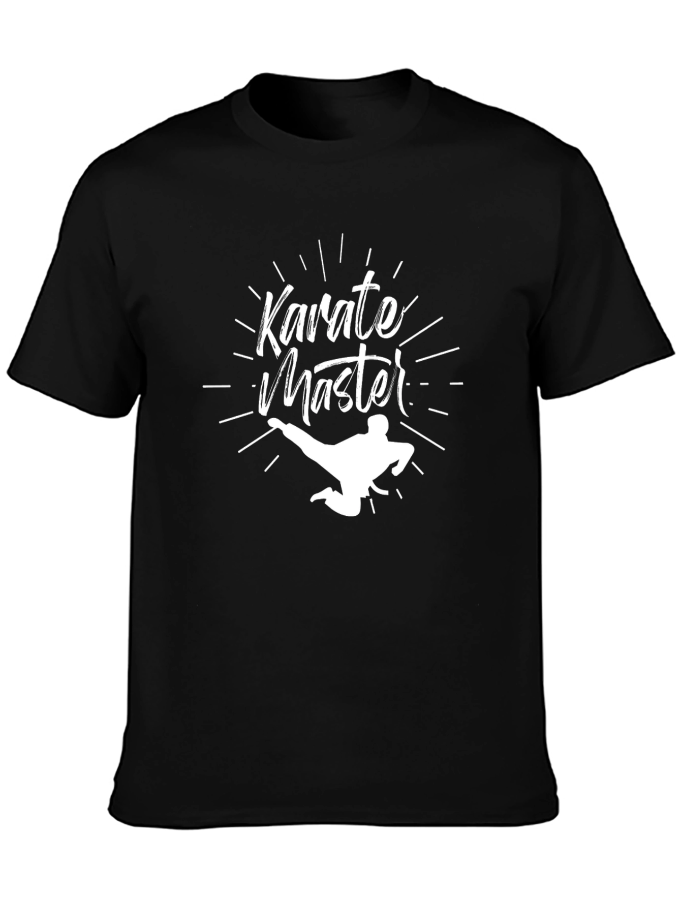 Karate Master Black T-Shirt Martial Arts Gift