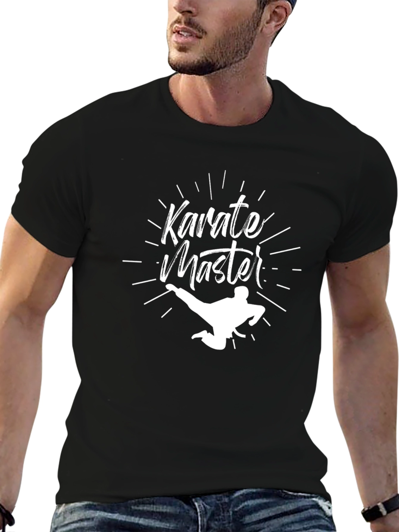 Karate Master Black T-Shirt Martial Arts Gift